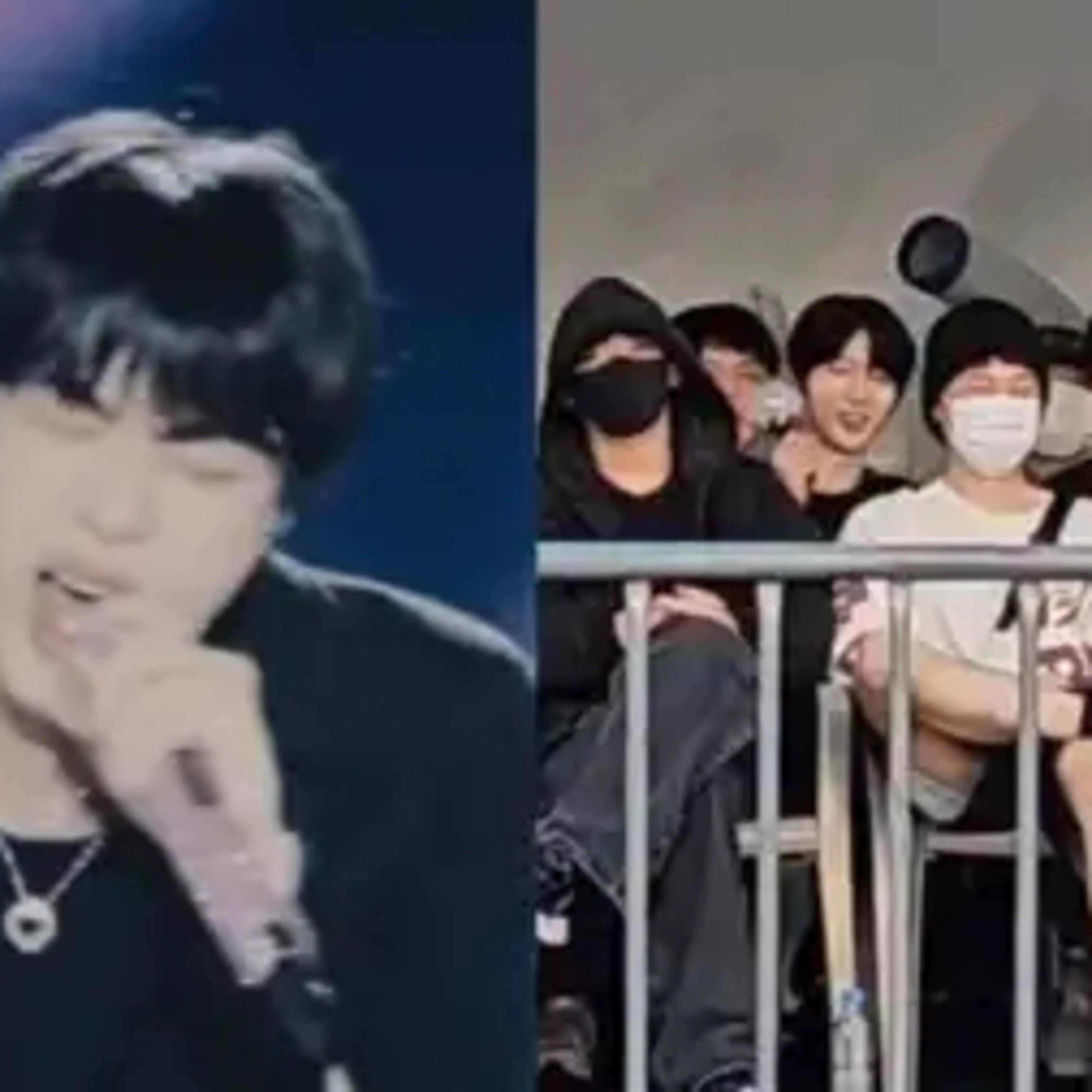 BTS Jin Live Jungkook changing outfit to Suga becoming active on instagram