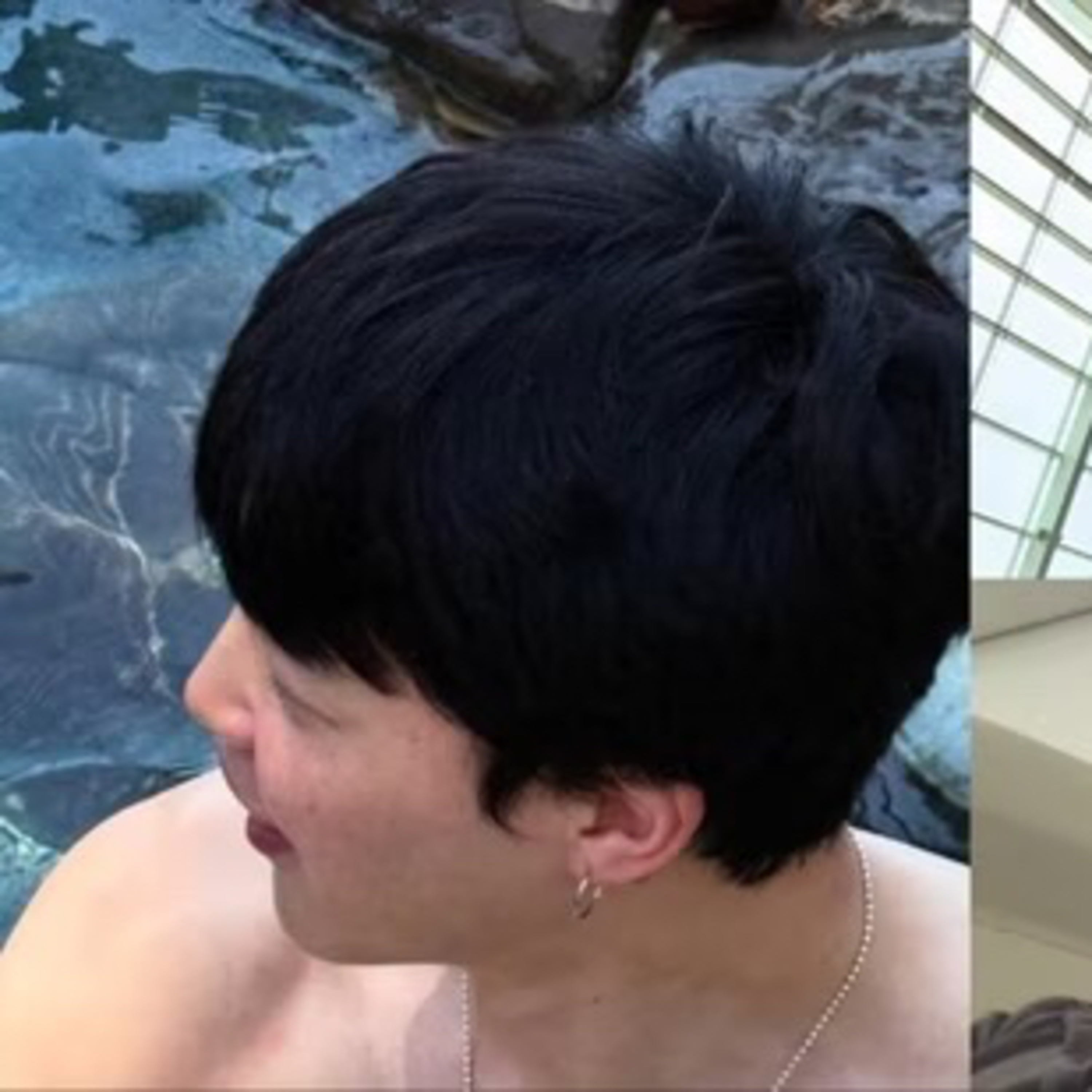 Jimin poses shirtless; Taehyung sits on Jungkook's lap during flight journey