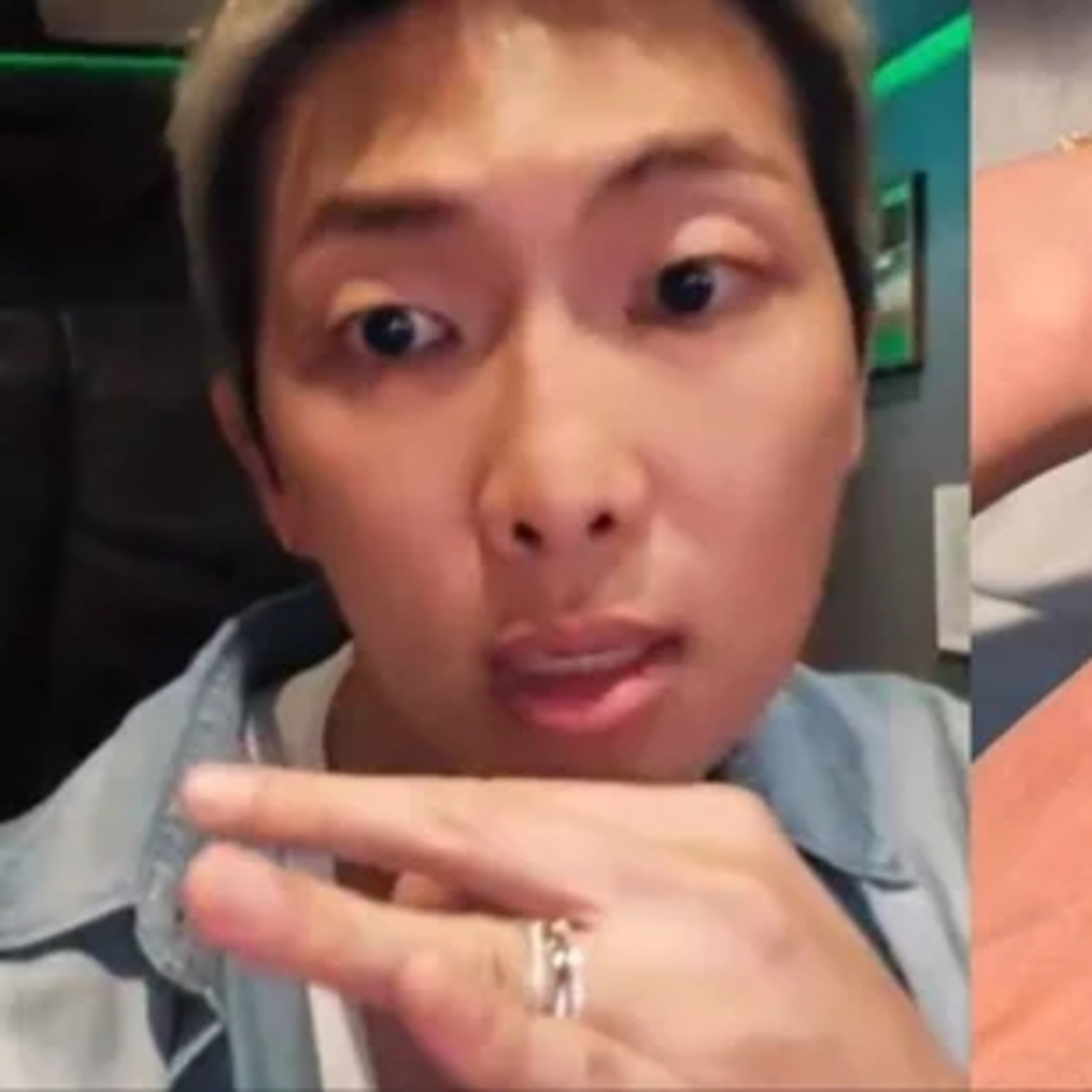 BTS' RM responds after fans tease him for wearing Jin’s diamond ring birthday gift on wedding finger