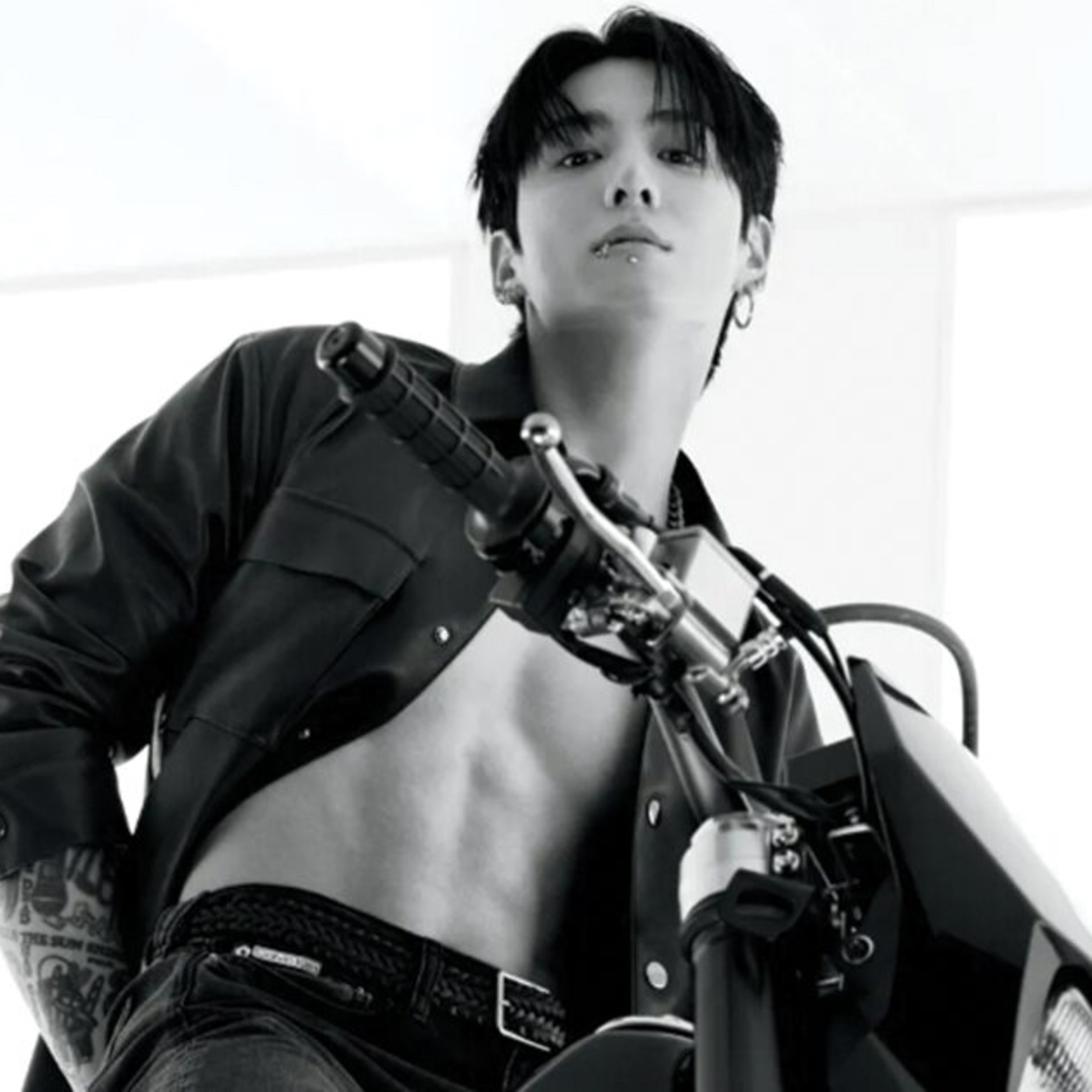 “Shirtless Biker” — BTS’s Jungkook Shocks Fans With Sexiest Calvin Klein Photoshoot Yet