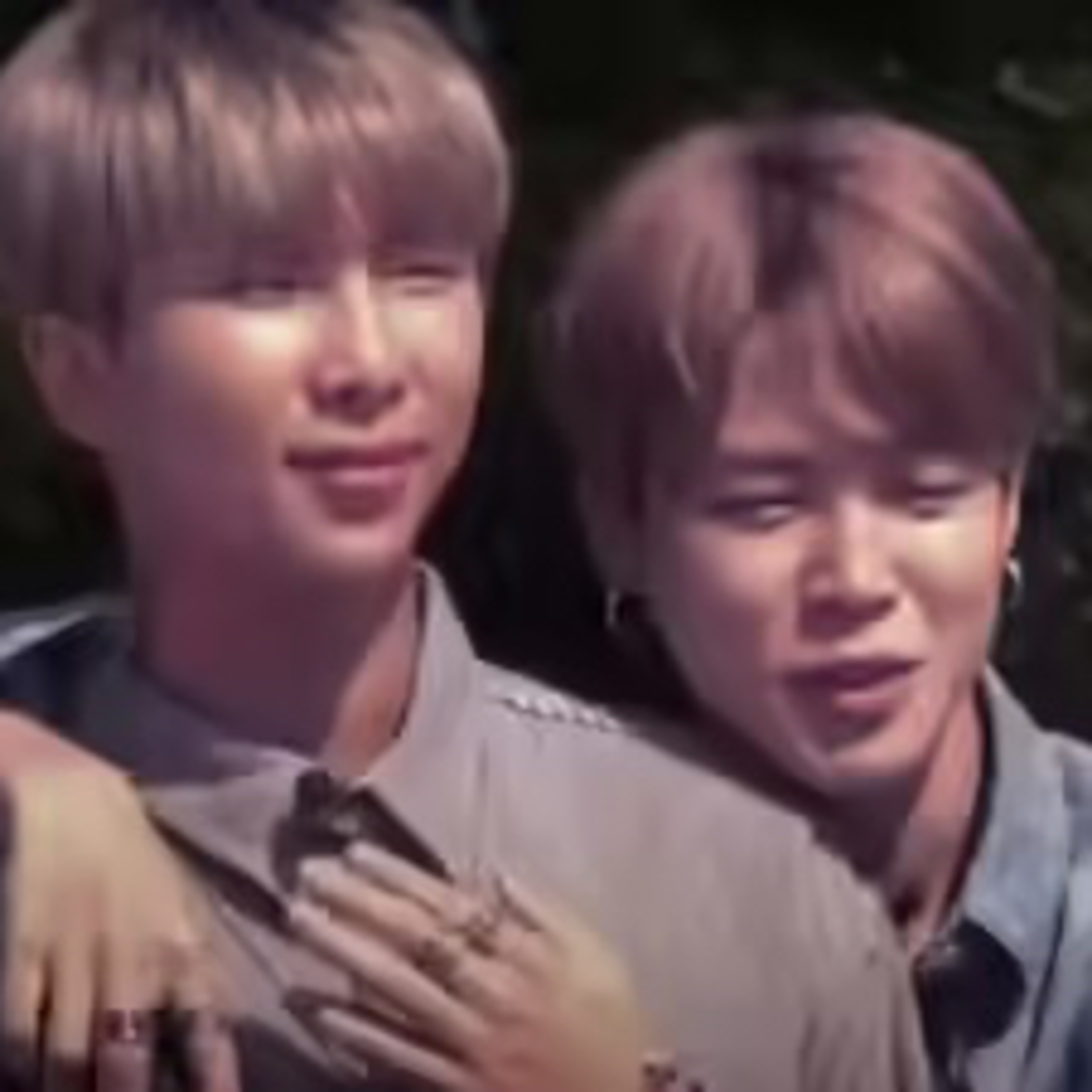 BTS' RM And Jimin Joke About Connectivity Issues On Live Stream Leaving BTS Fans In A Frenzy