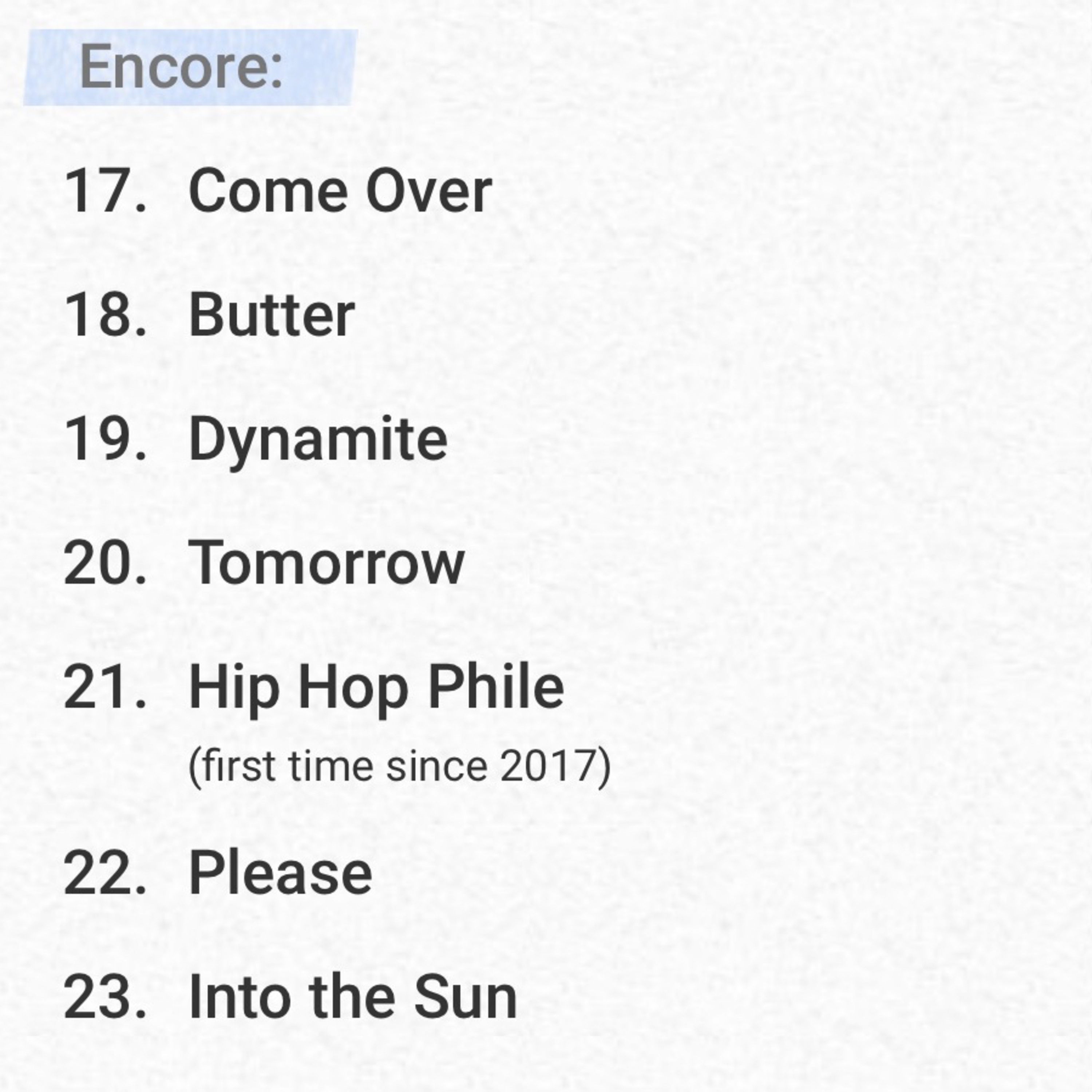 BTS Setlist at Soldier Field, Chicago, IL, USA Tour: ARIRANG and surprised songs as well