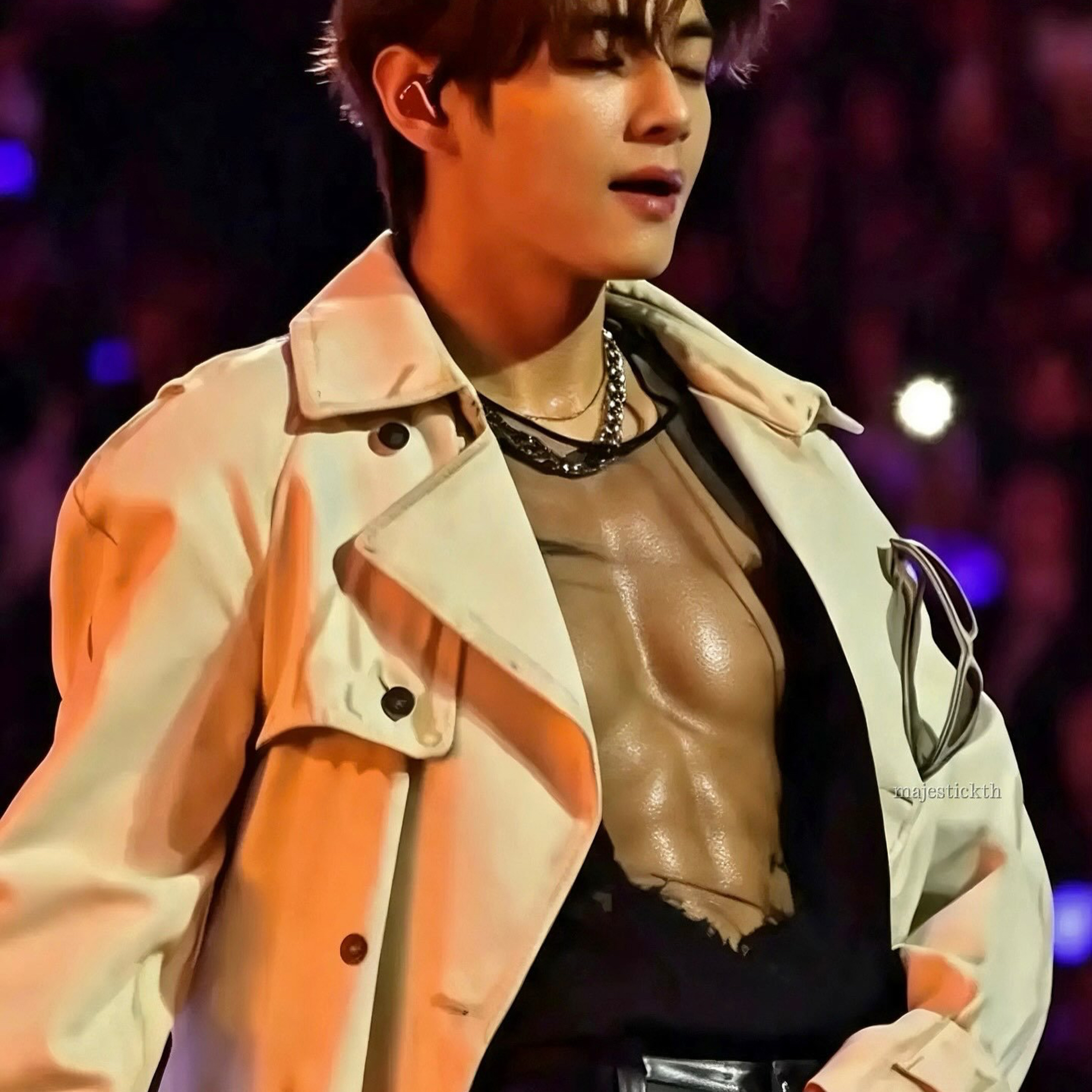 BTS Jimin see through shirtless shirt, BTS V shirtless see through shirt, Jungkook Shirtless Naked