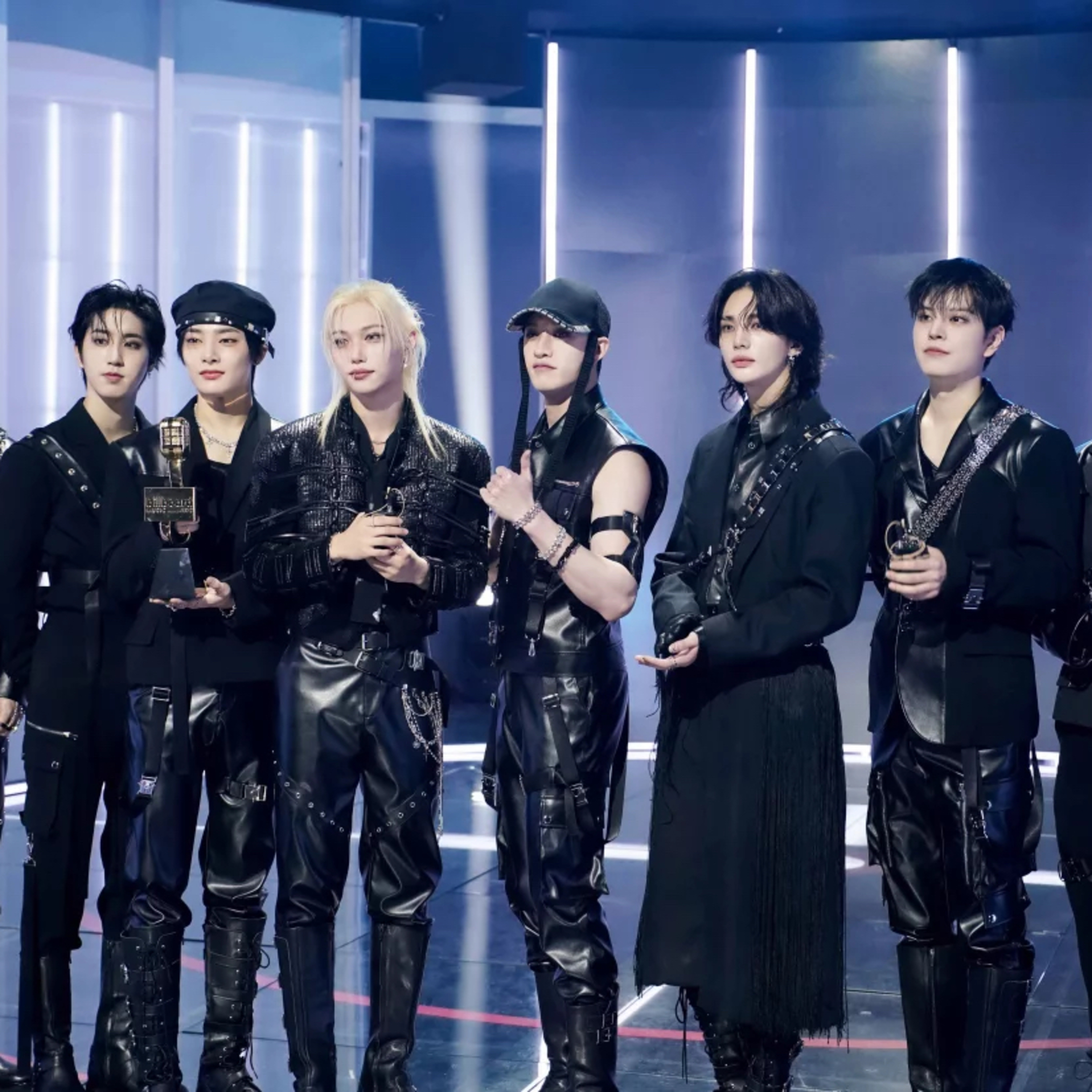 Mariah Carey and K-pop group Stray Kids rule this week's charts episode artwork