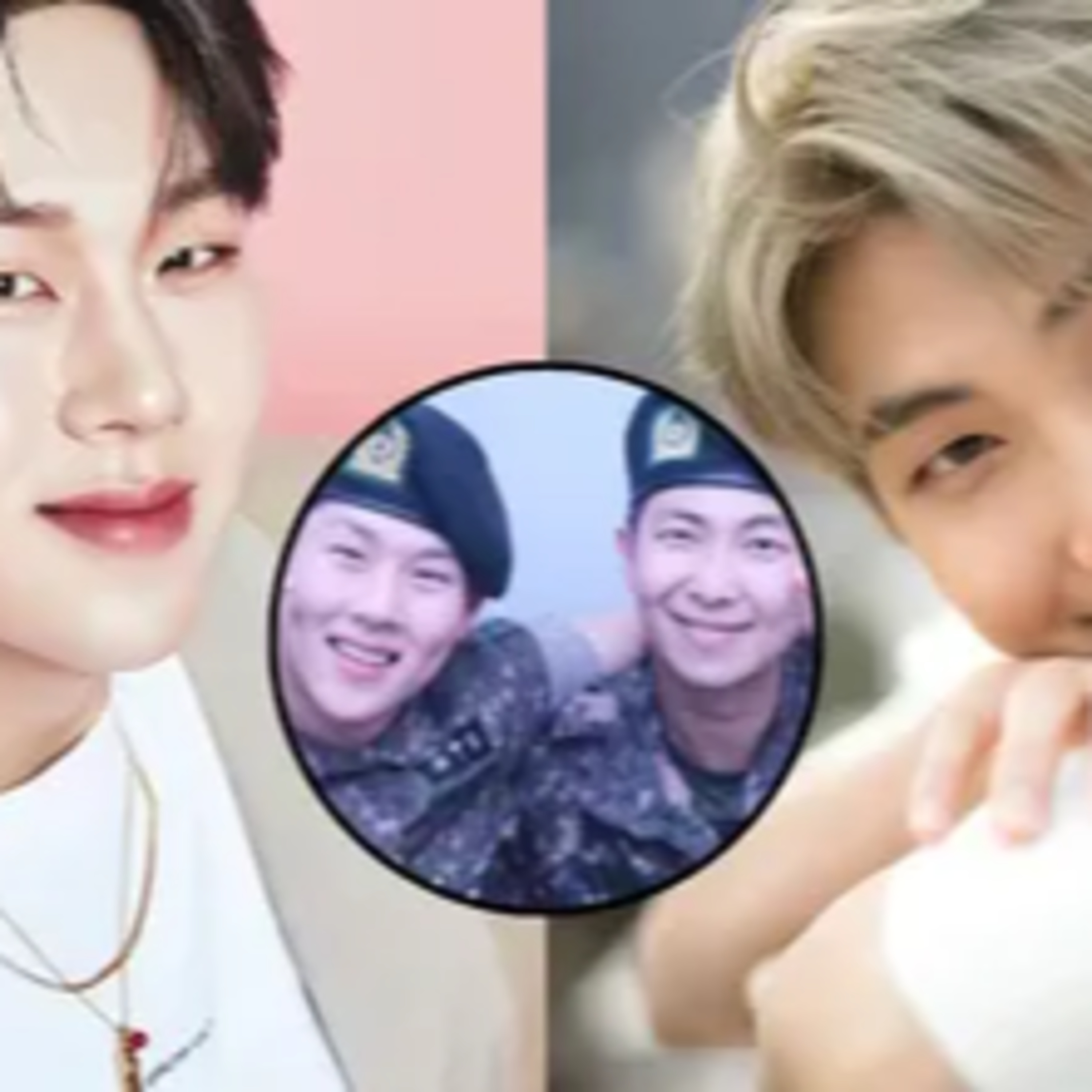 BTS’s RM And MONSTA X’s Joohoney Showcase Their Friendship In New Photos