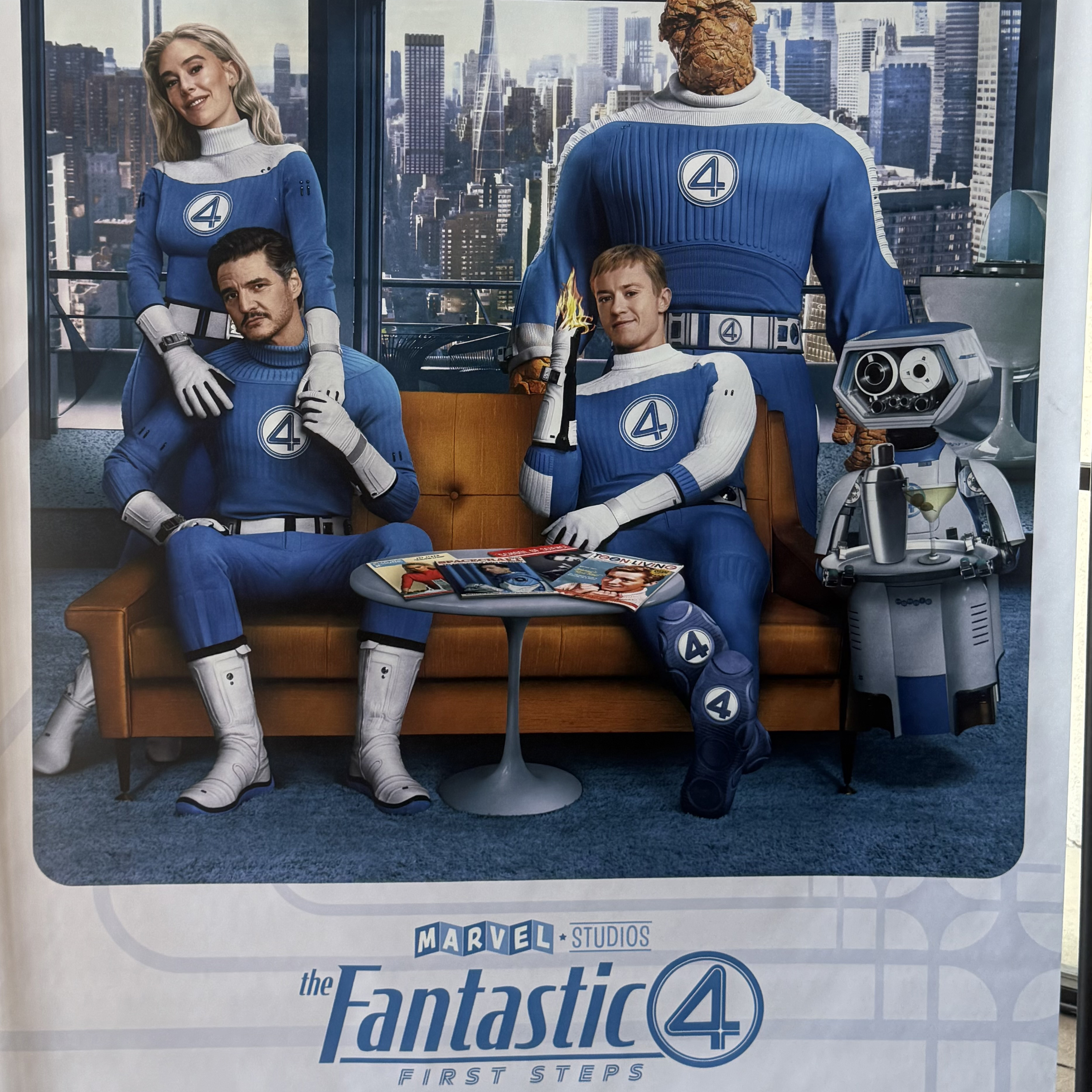 I saw the movie of the fantastic four first steps movie was really good