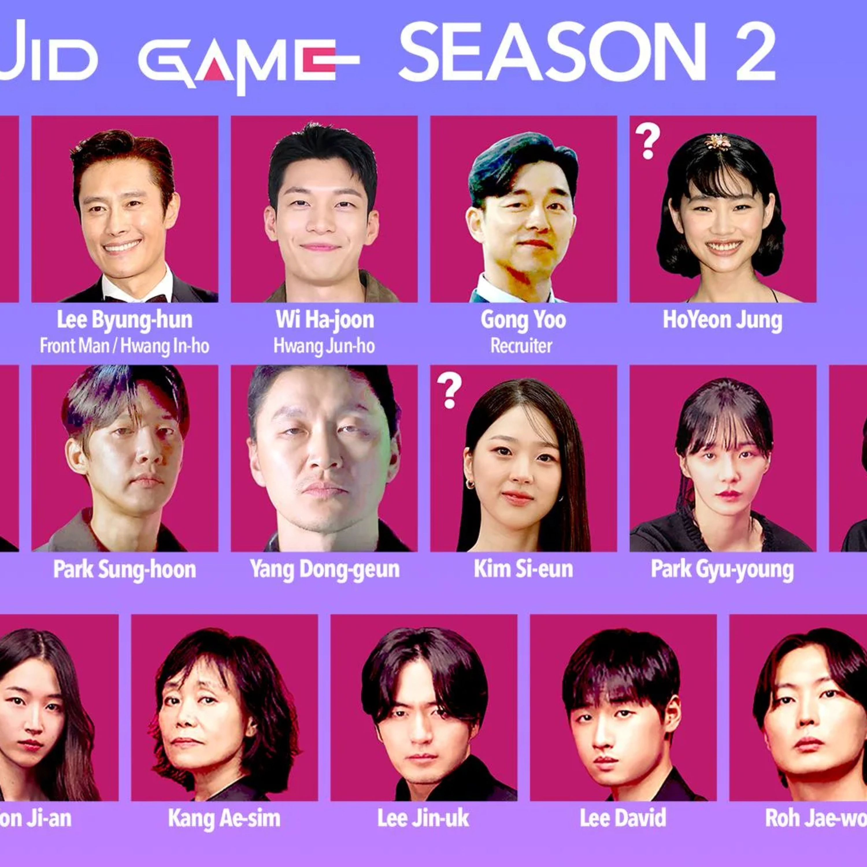 I had finally finished watching Squid Game Season 2 kdrama tv show Netflix  episode artwork