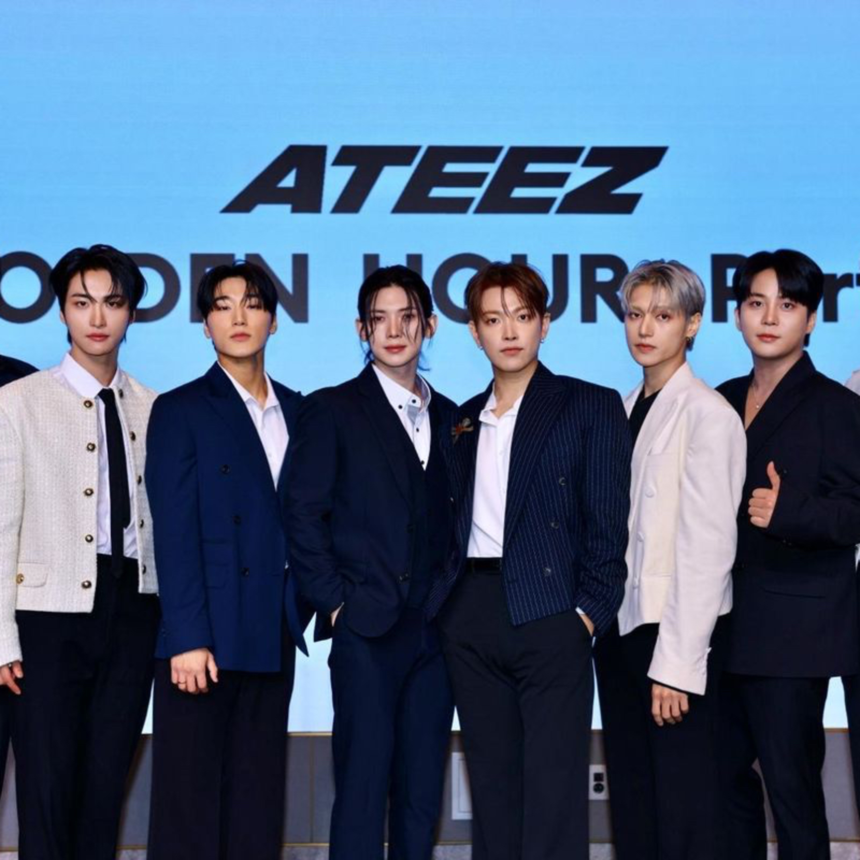 All ATEEZ members renew contracts, stay with KQ as full group episode artwork
