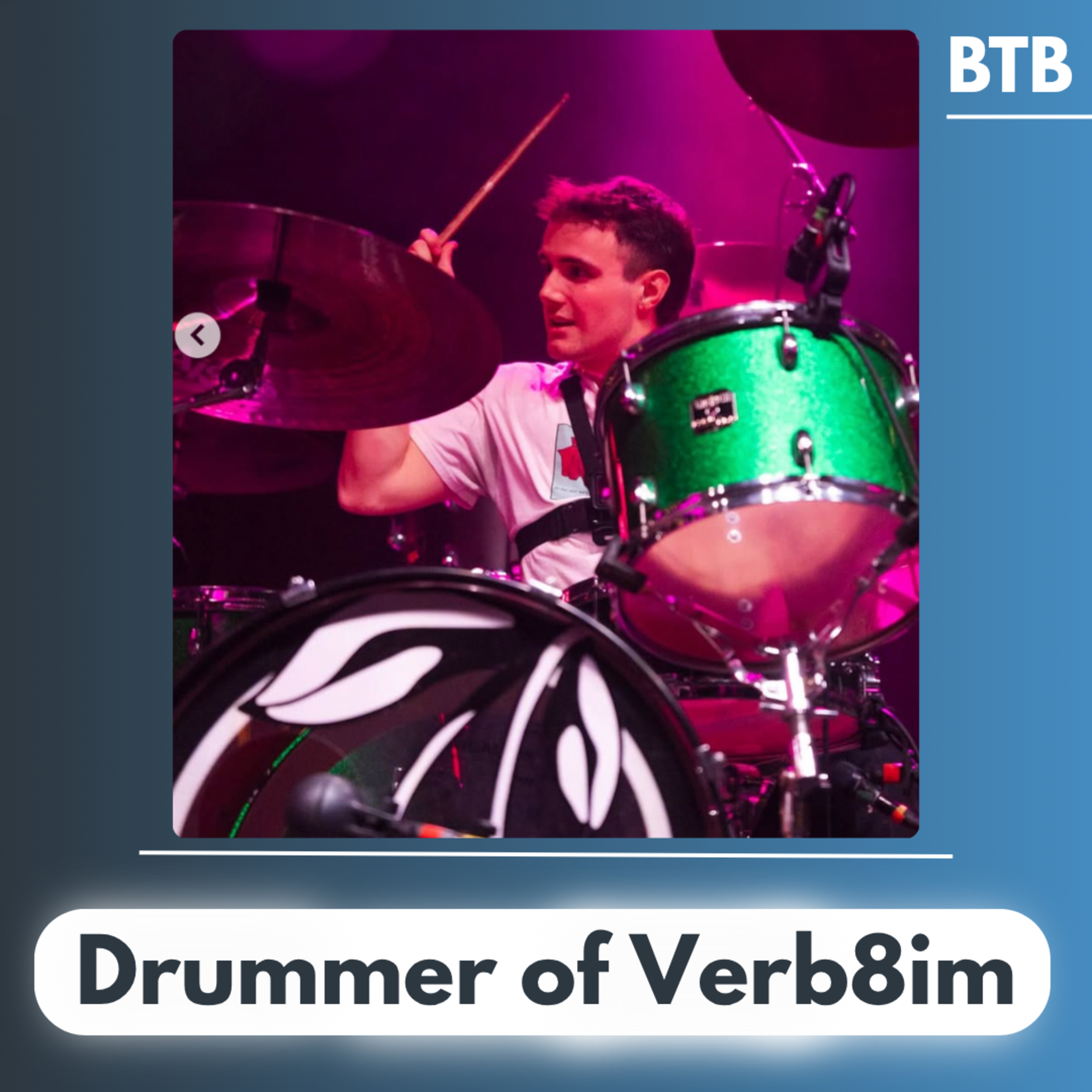 Drummer of The Rising Rock Band Verb8im | Ep: 27 Building The Blueprint with Tripp Repp