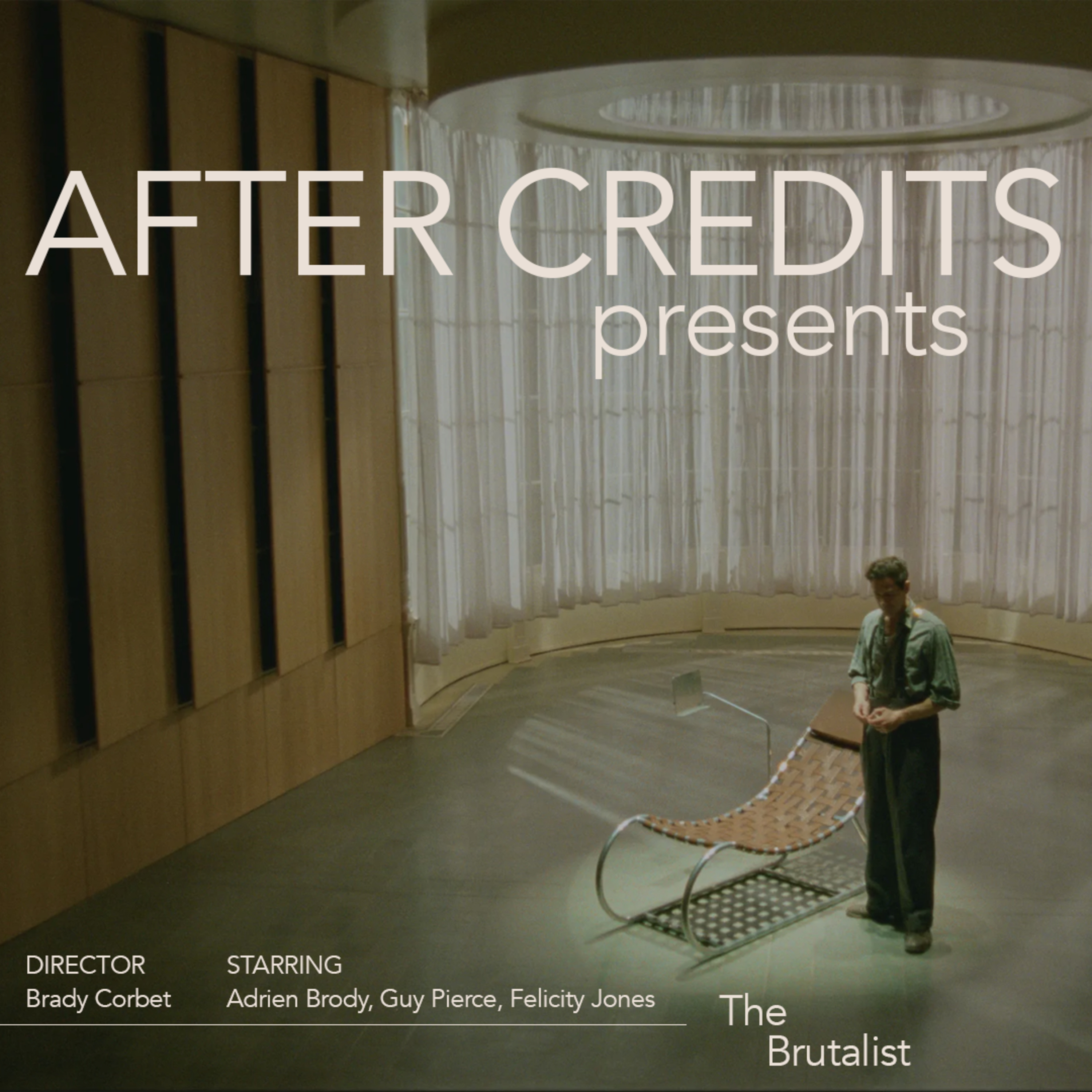 The Brutalist and Nickel Boys episode artwork