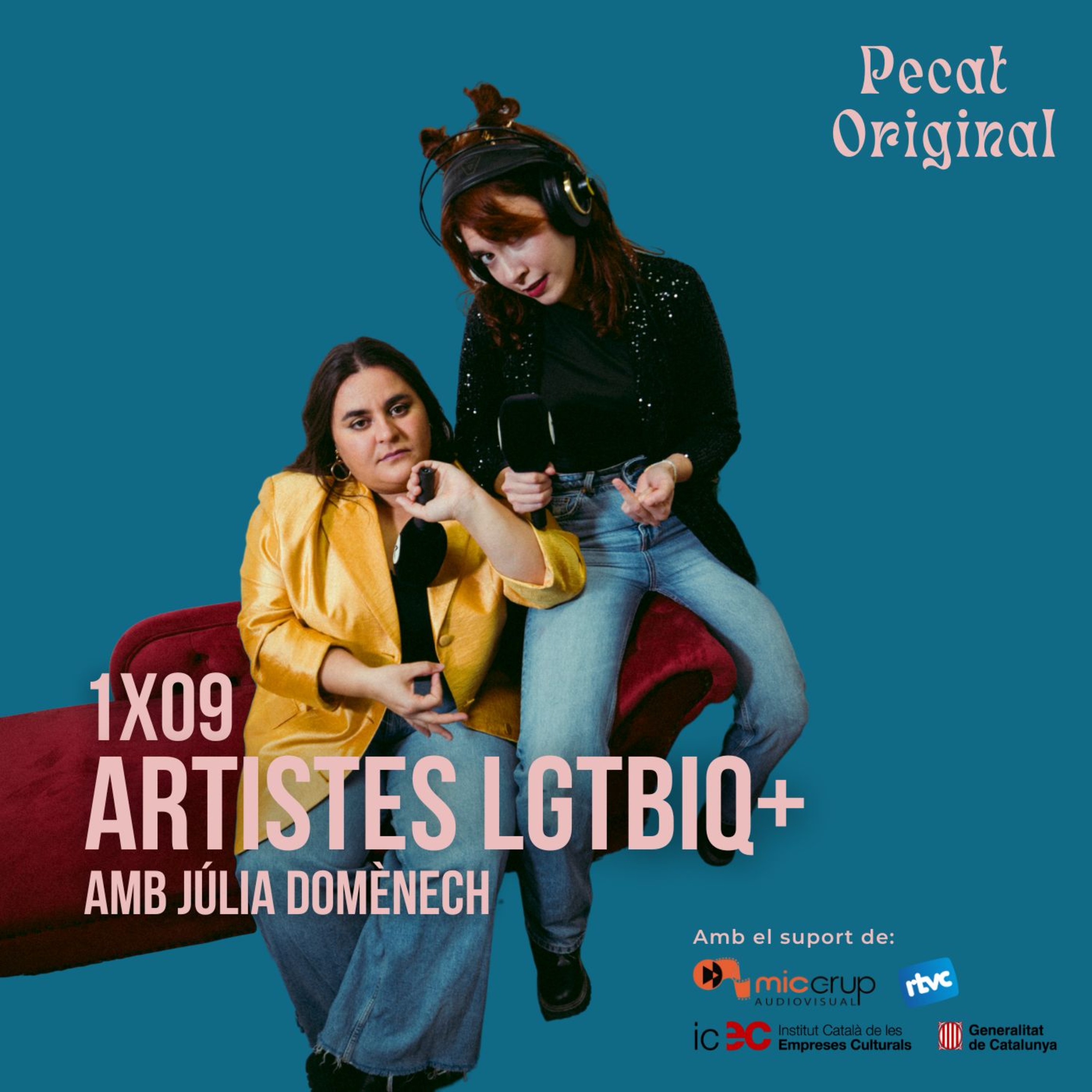  ARTISTES LGTBIQ+ amb Júlia Domènech | Pecat Original 1x09 episode artwork