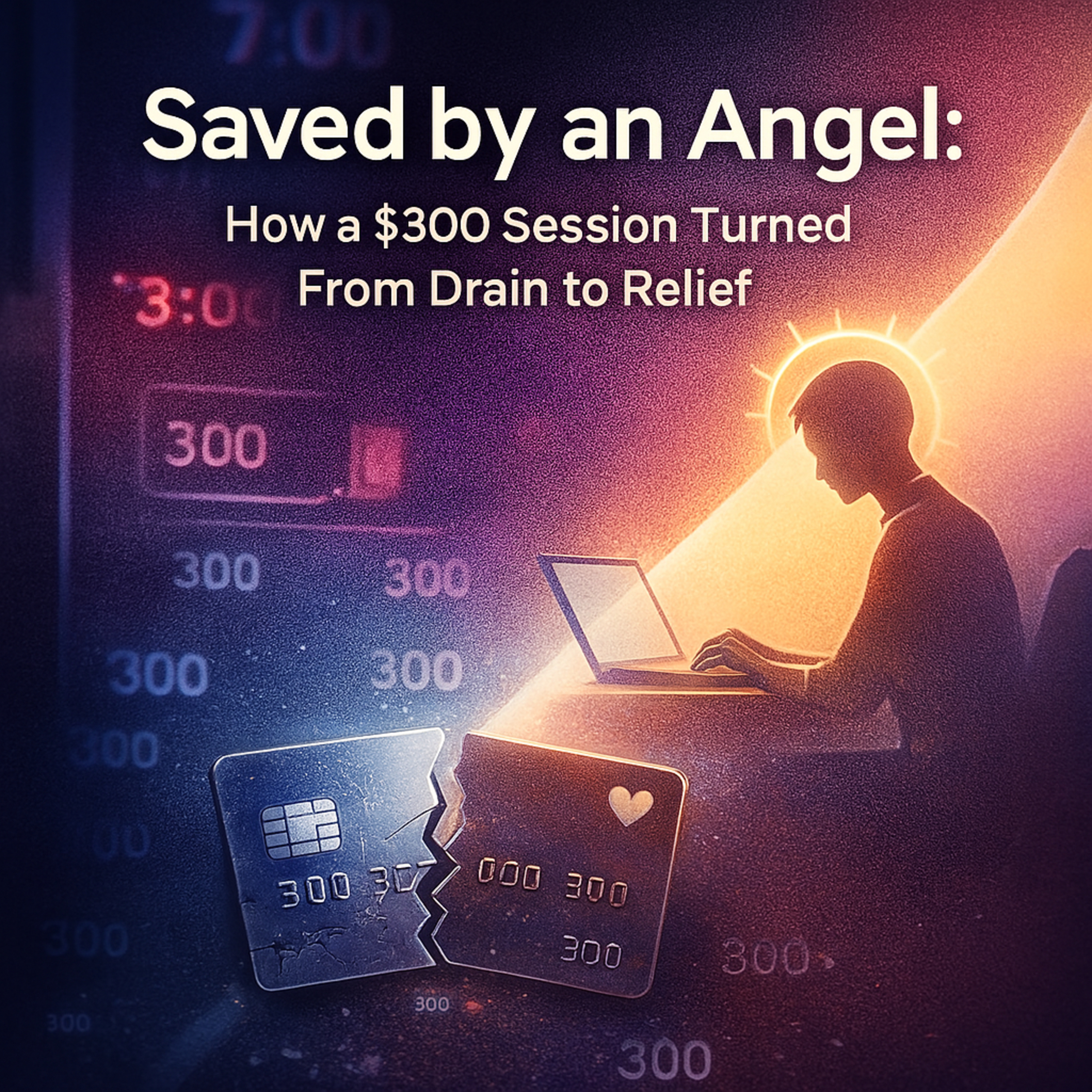Saved by an Angel: How a $300 Session Turned From Drain to Relief Saved by an Angel: How a $300 Session Turned From Drain to Relief
