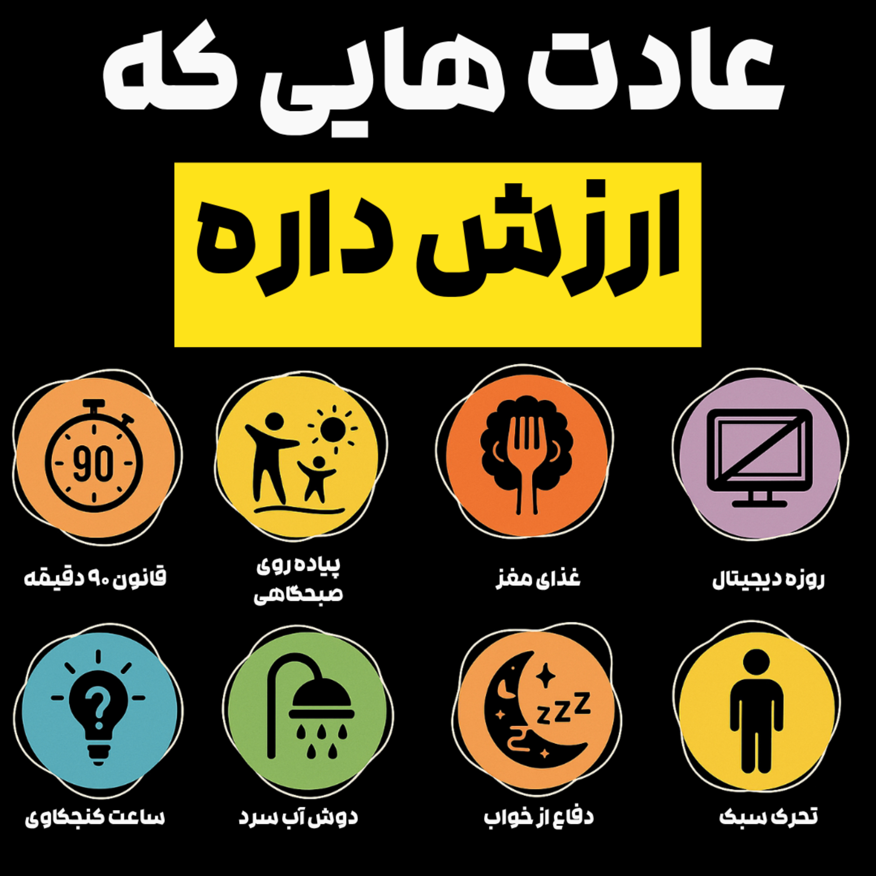 همه فکر می‌کنن این عادت‌ها الکی‌ان… ولی مغزت داره تاوانشو می‌ده! episode artwork