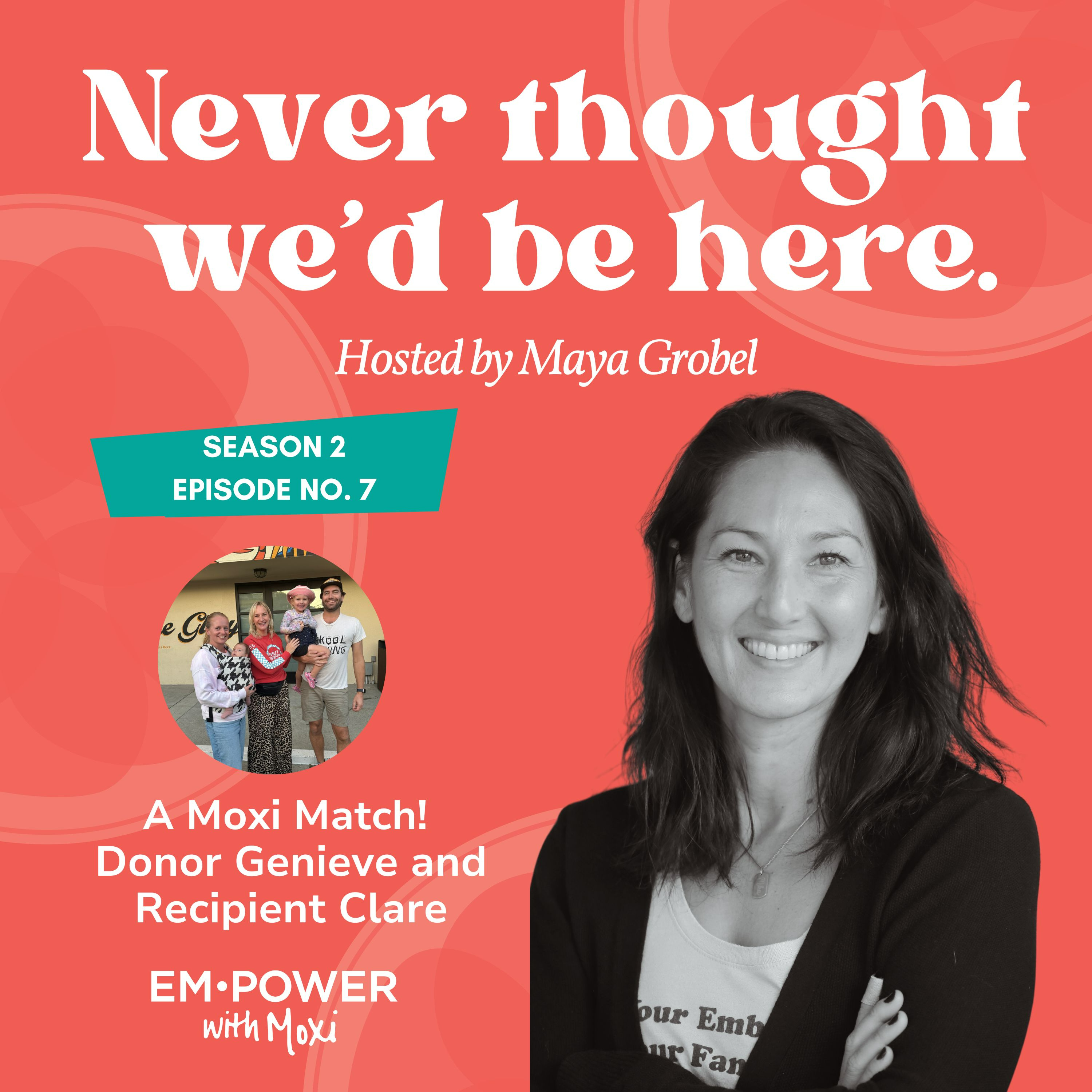 Building Relationships Through Embryo Donation -- Meet Genieve and Clare episode artwork