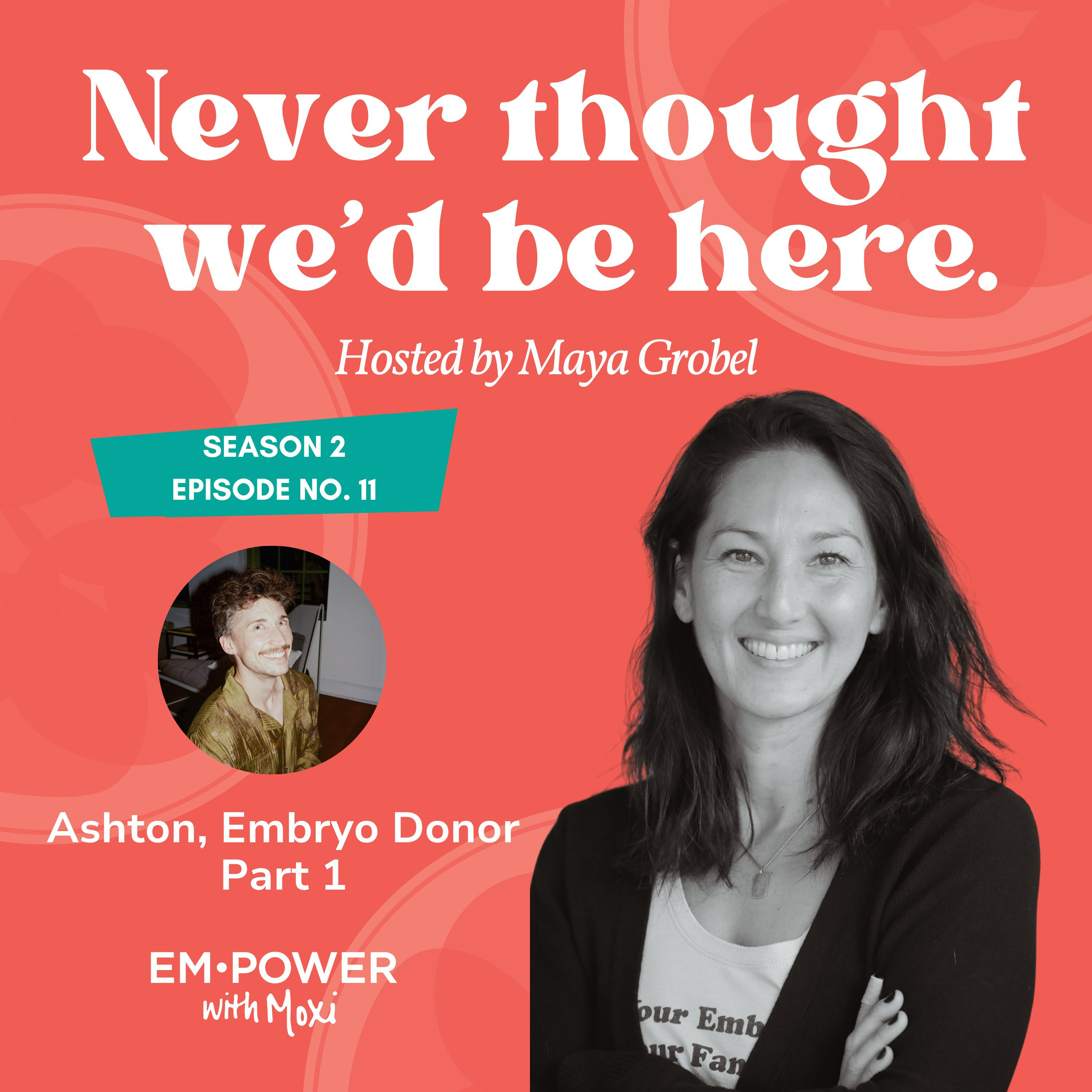 Navigating Embryo Donation as a Trans Man – Meet Ash (Part I) episode artwork
