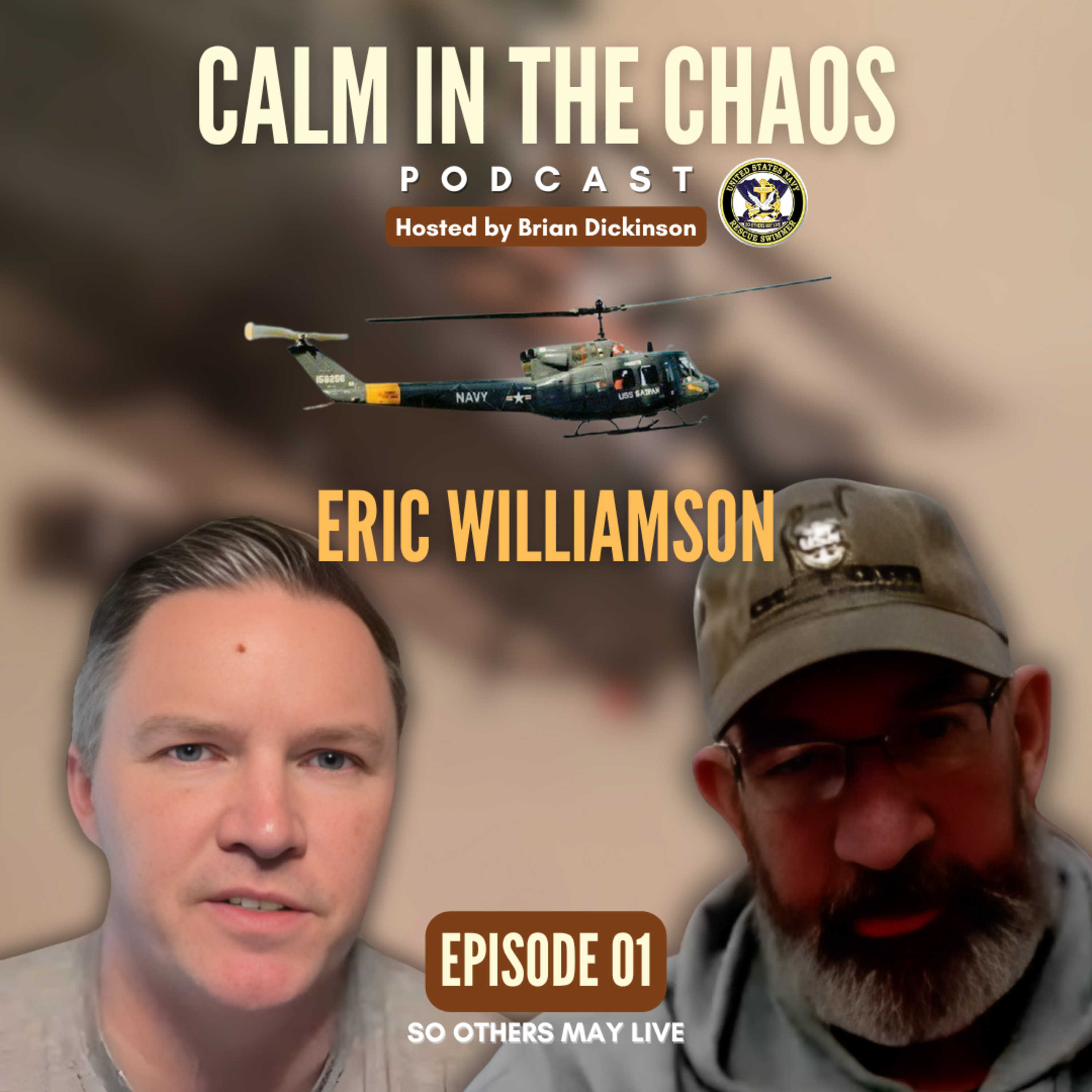 Calm in the Chaos - U.S. Navy Aviation Rescue Swimmer Podcast