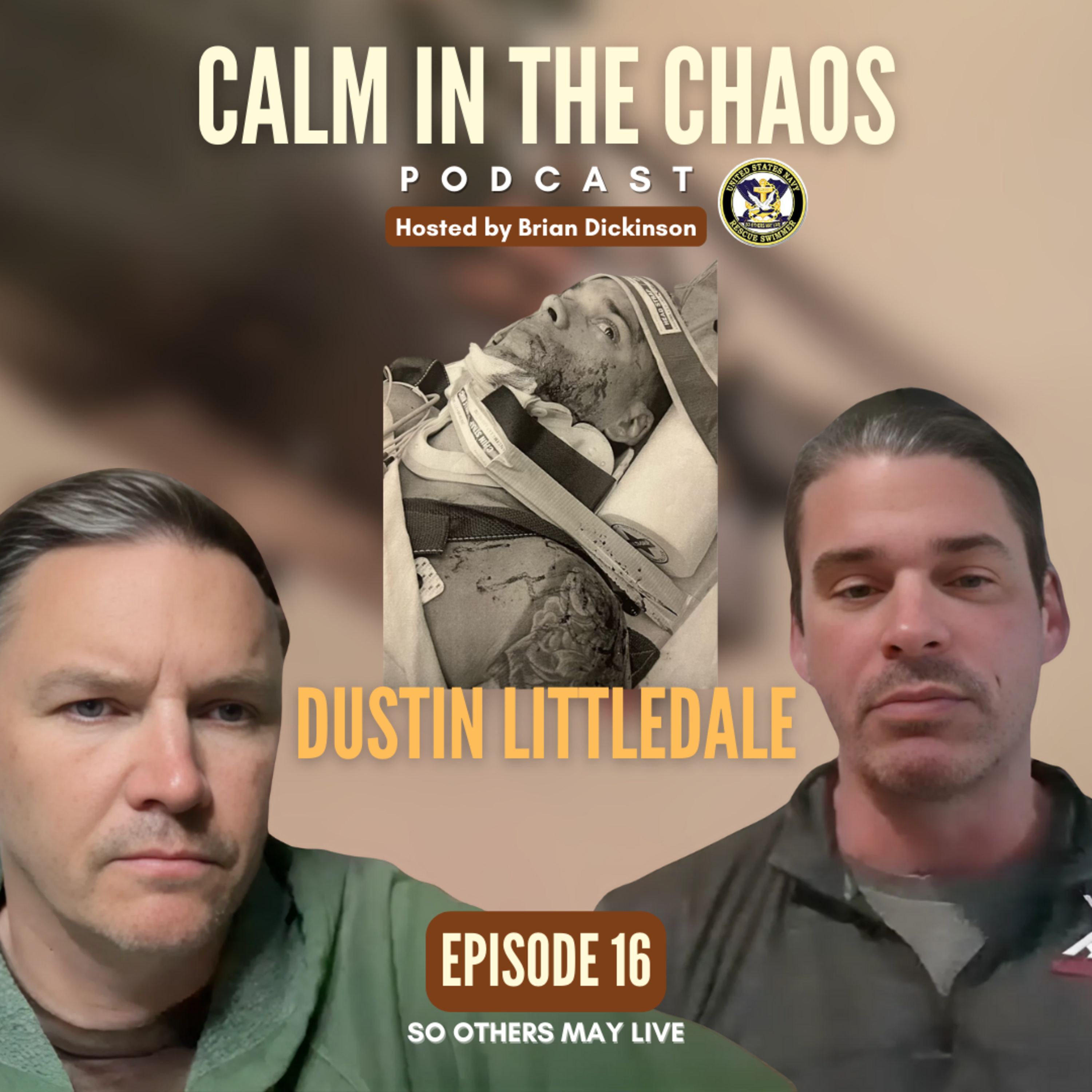 Calm in the Chaos - U.S. Navy Aviation Rescue Swimmer Podcast