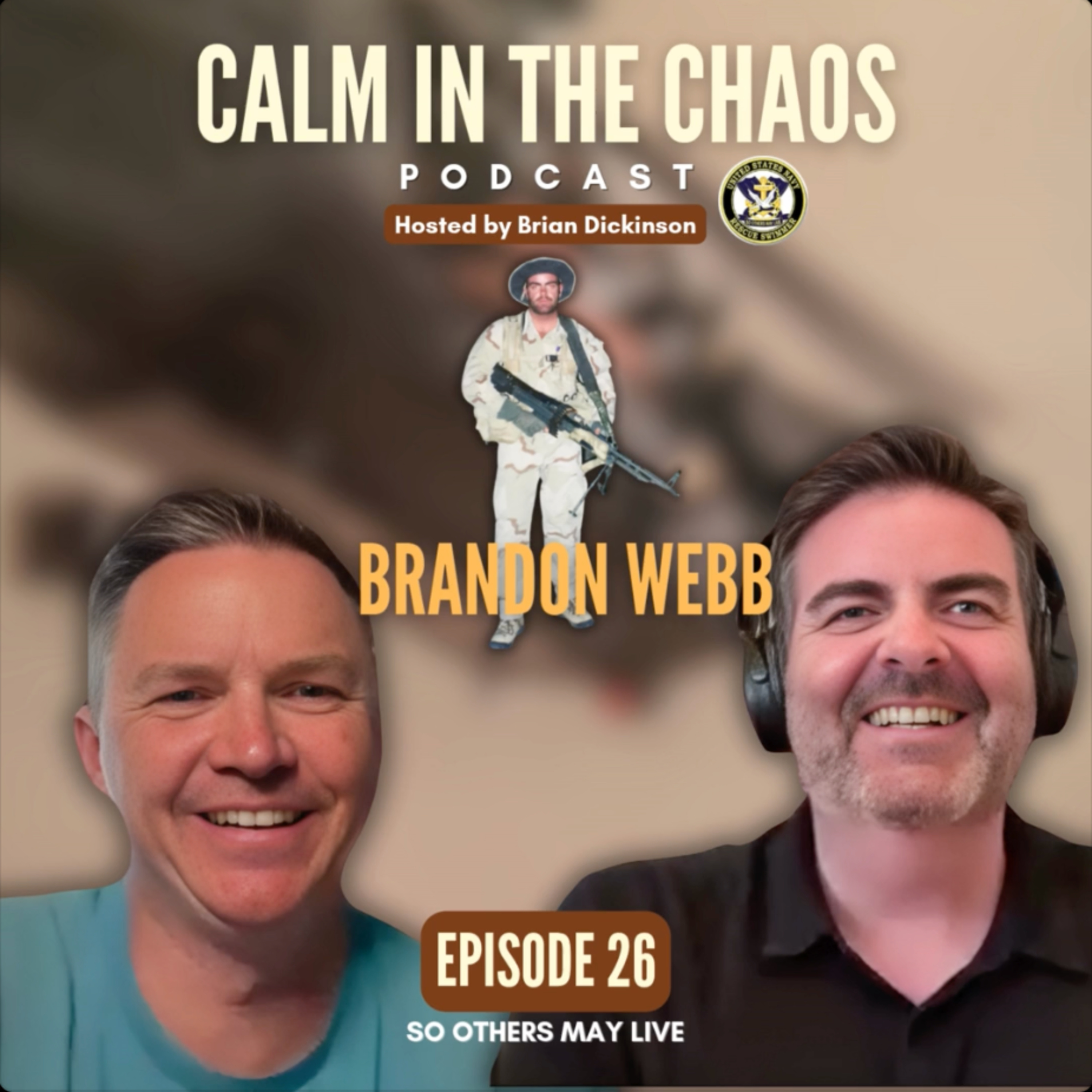 Calm in the Chaos - U.S. Navy Aviation Rescue Swimmer Podcast