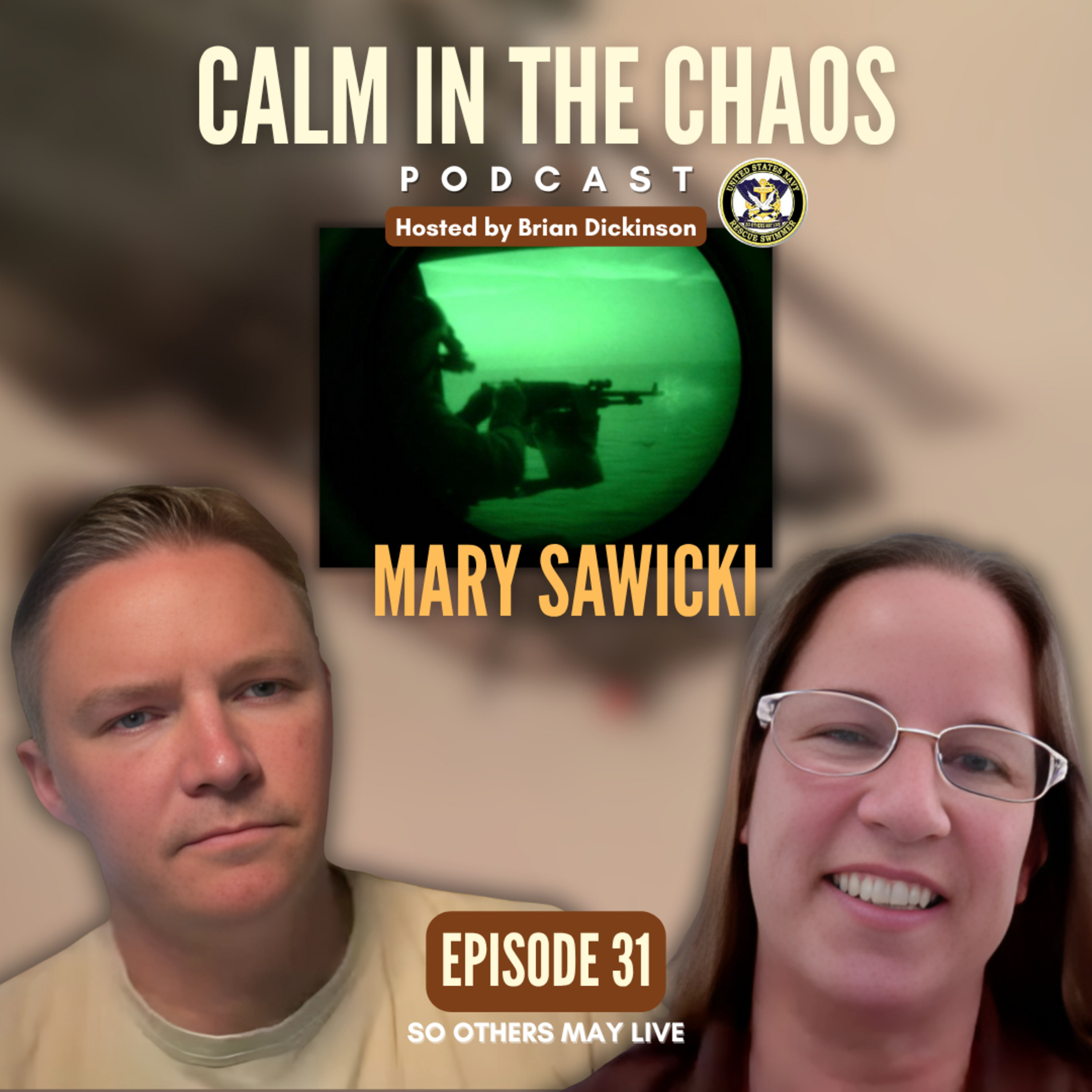 Calm in the Chaos - U.S. Navy Aviation Rescue Swimmer Podcast