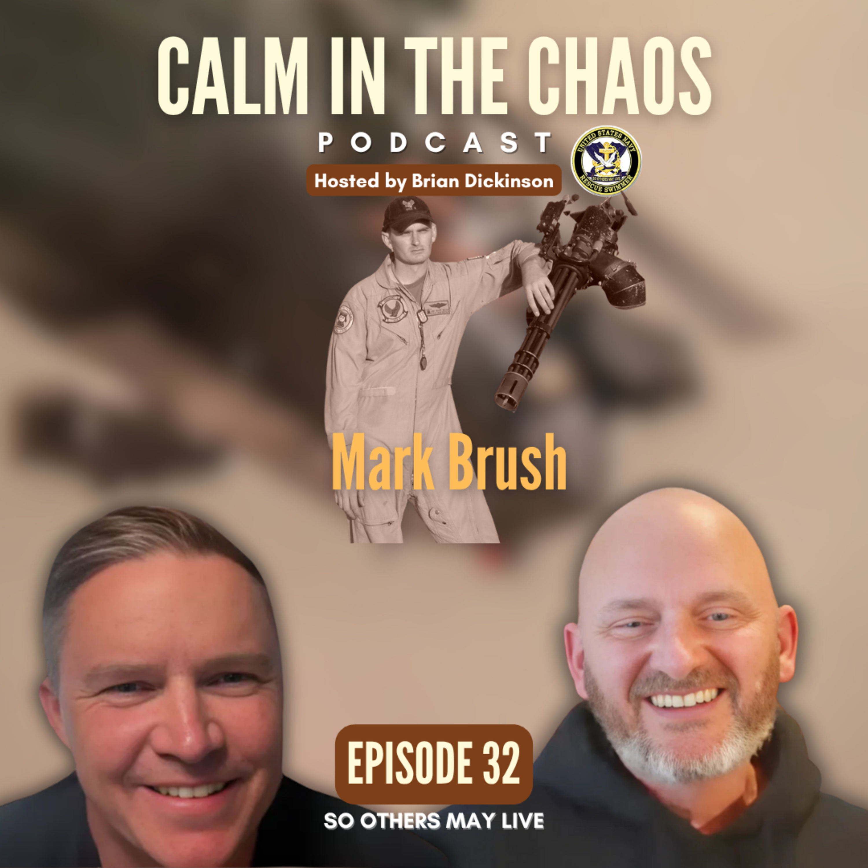 Calm in the Chaos - U.S. Navy Aviation Rescue Swimmer Podcast