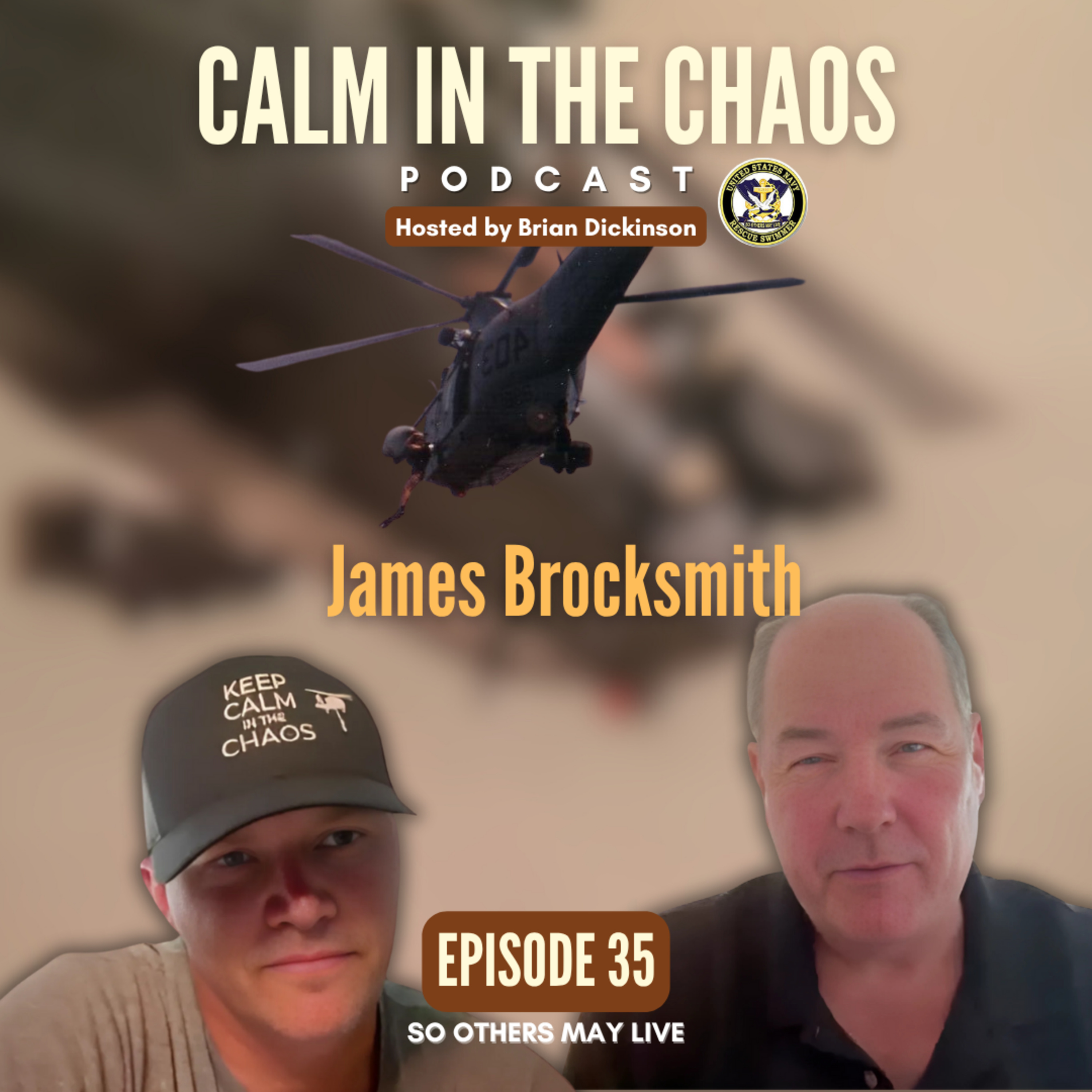 Calm in the Chaos - U.S. Navy Aviation Rescue Swimmer Podcast