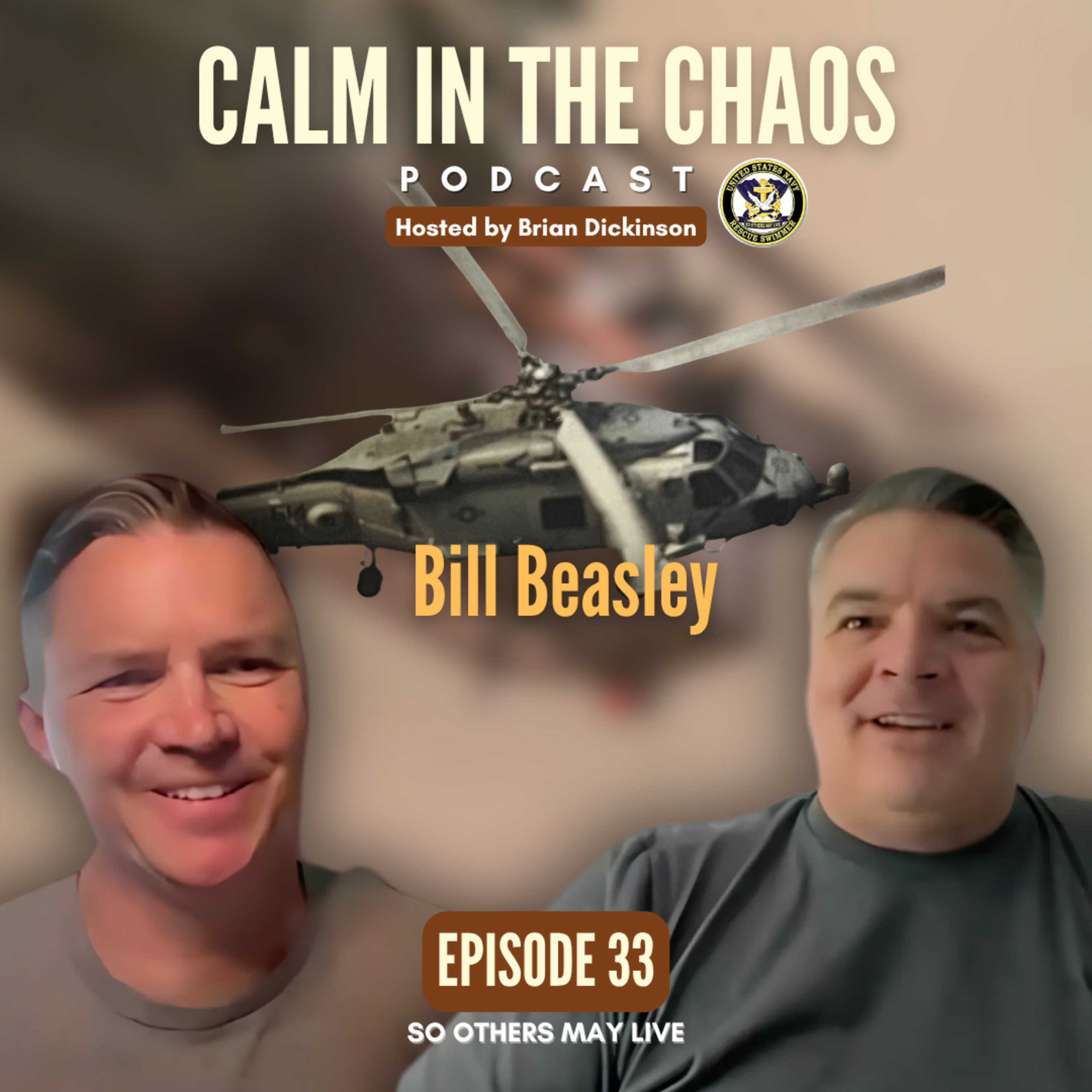 Calm in the Chaos - U.S. Navy Aviation Rescue Swimmer Podcast