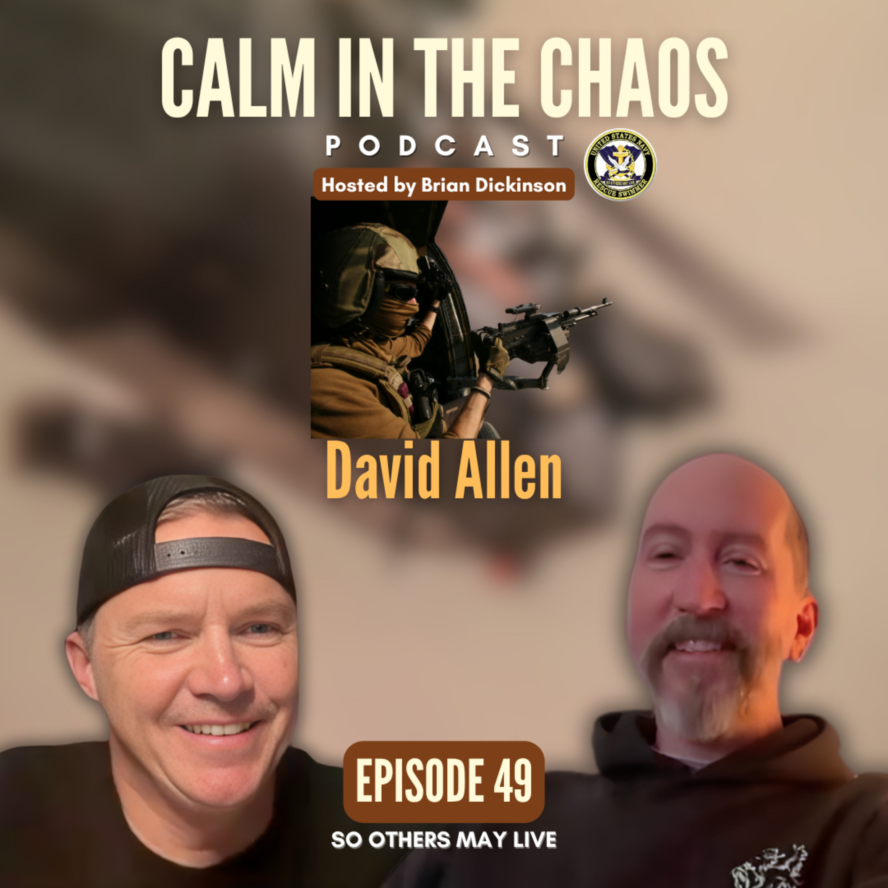 Calm in the Chaos - U.S. Navy Aviation Rescue Swimmer Podcast