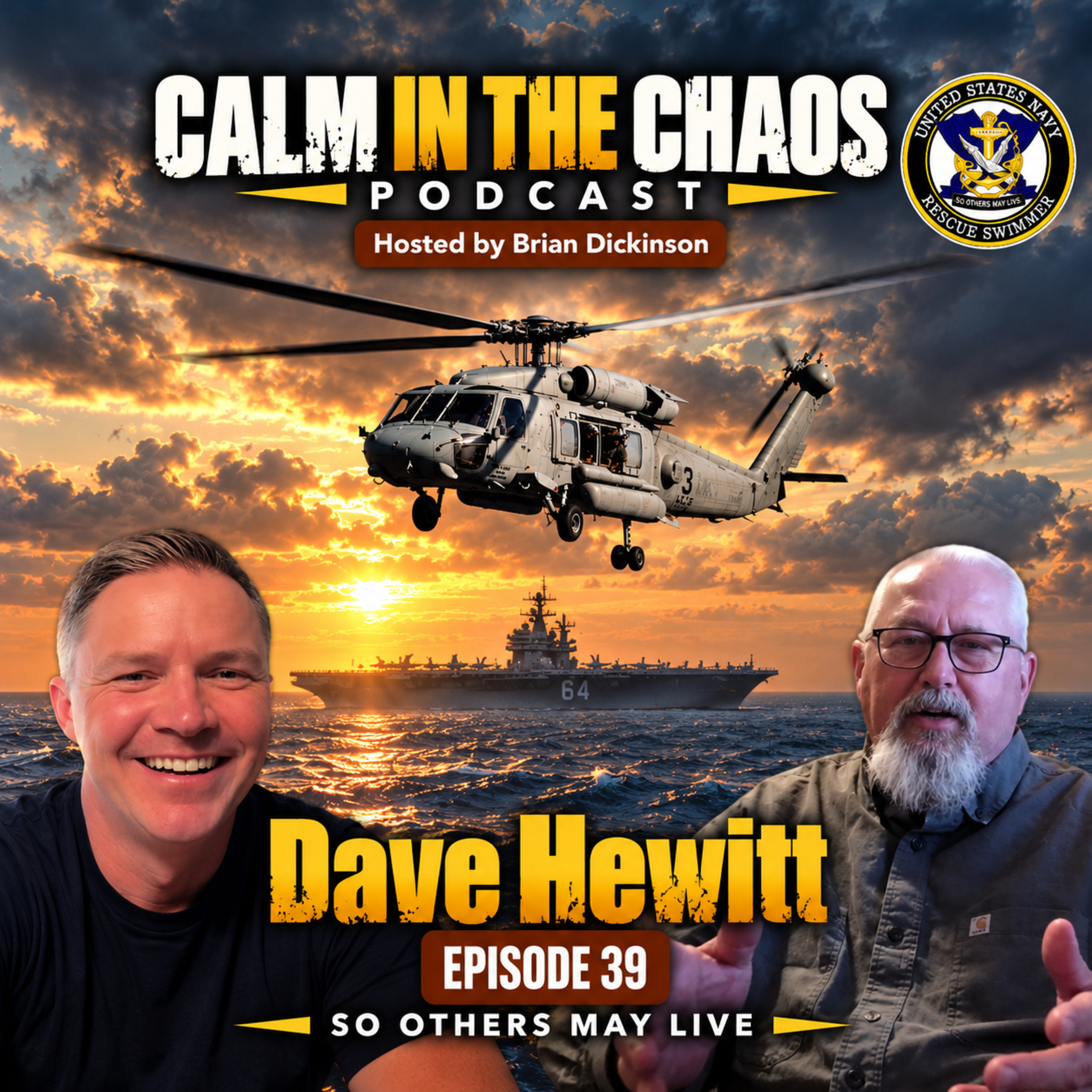 Calm in the Chaos - The Rescue Swimmer Podcast