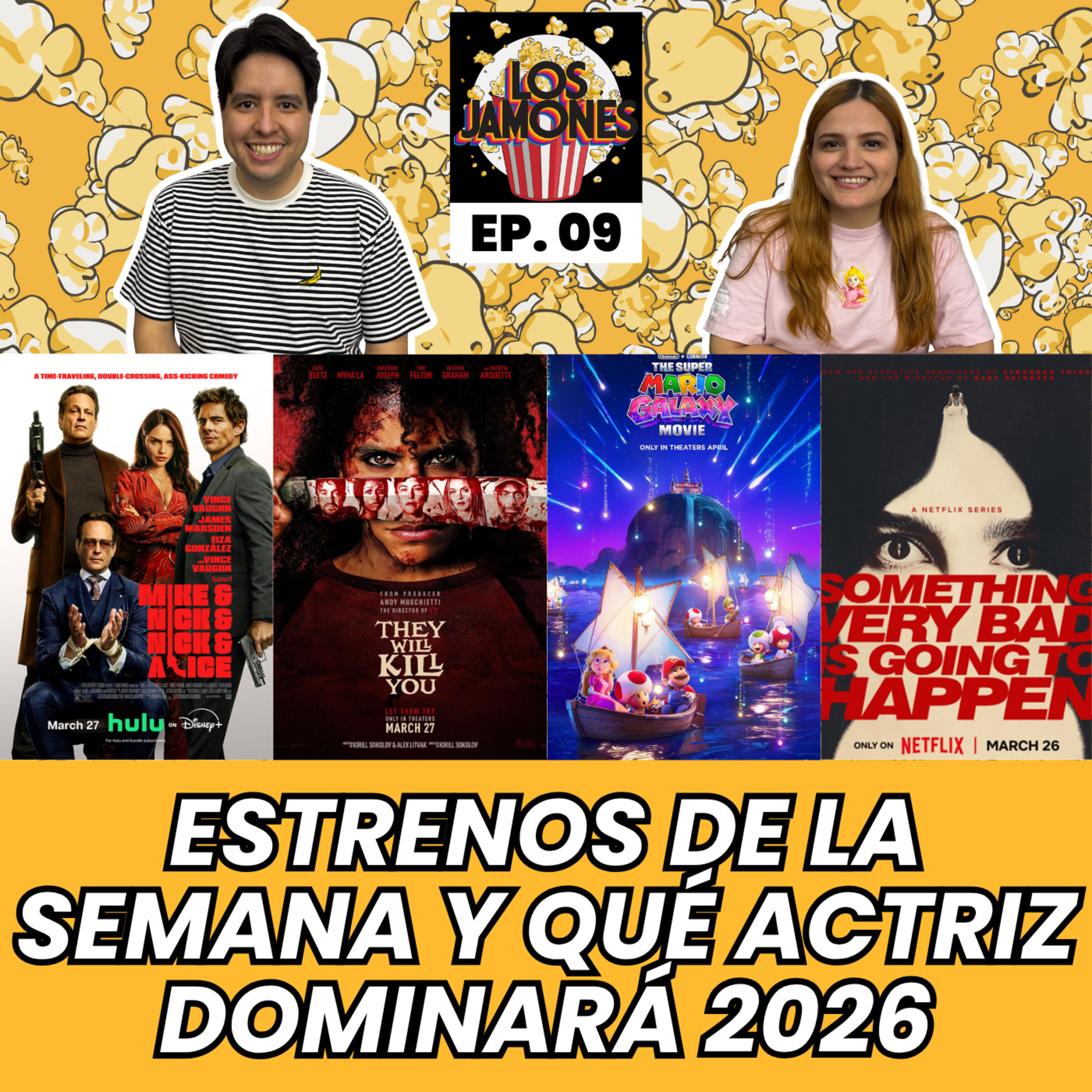 Recomendamos: Super Mario Galaxy, Te Van a Matar, Algo Terrible Está a Punto de Suceder y más | Los Jamones Podcast episode artwork