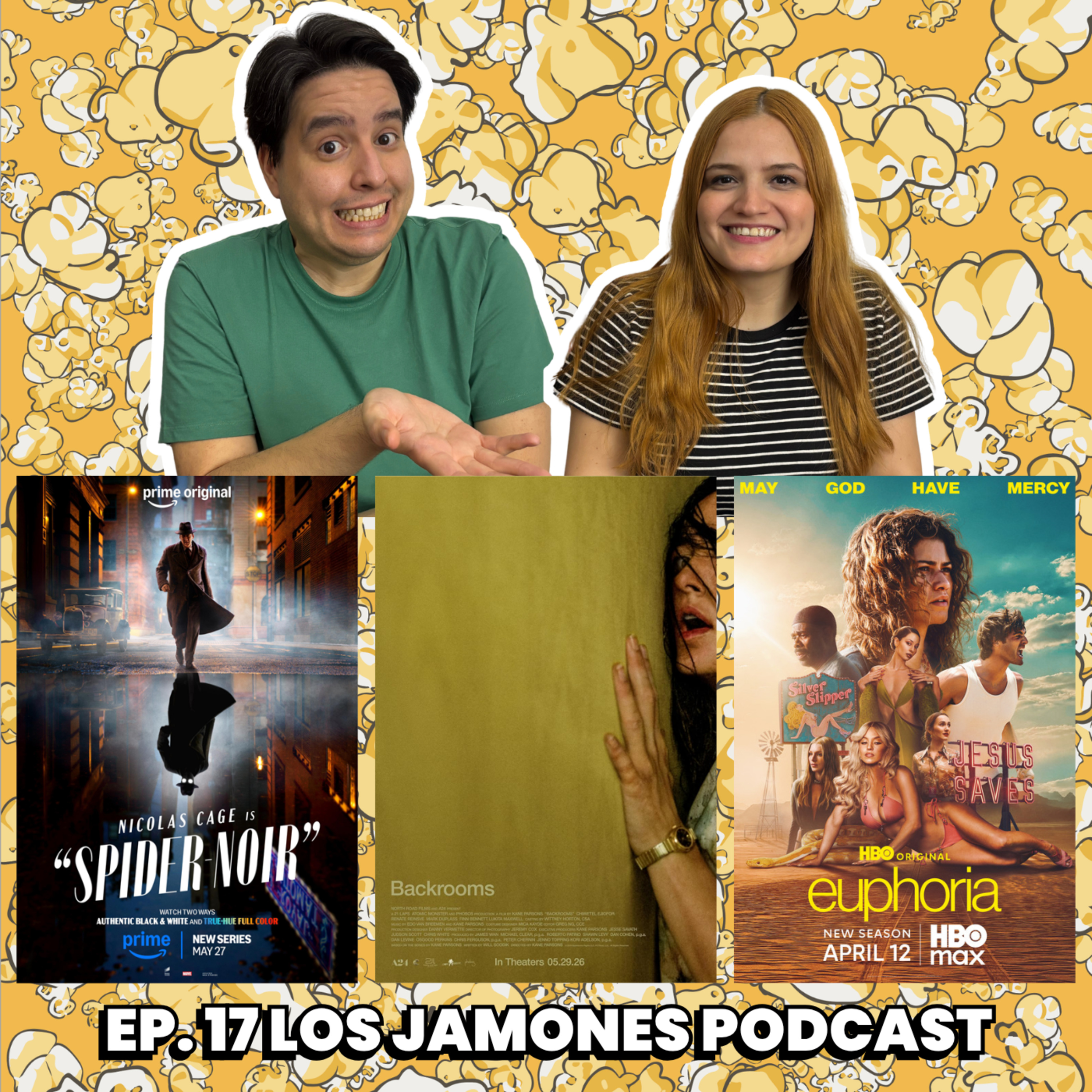Backrooms, Spider-Noir, Euphoria y ¿Por qué odiamos los finales de series? | Los Jamones Podcast episode artwork