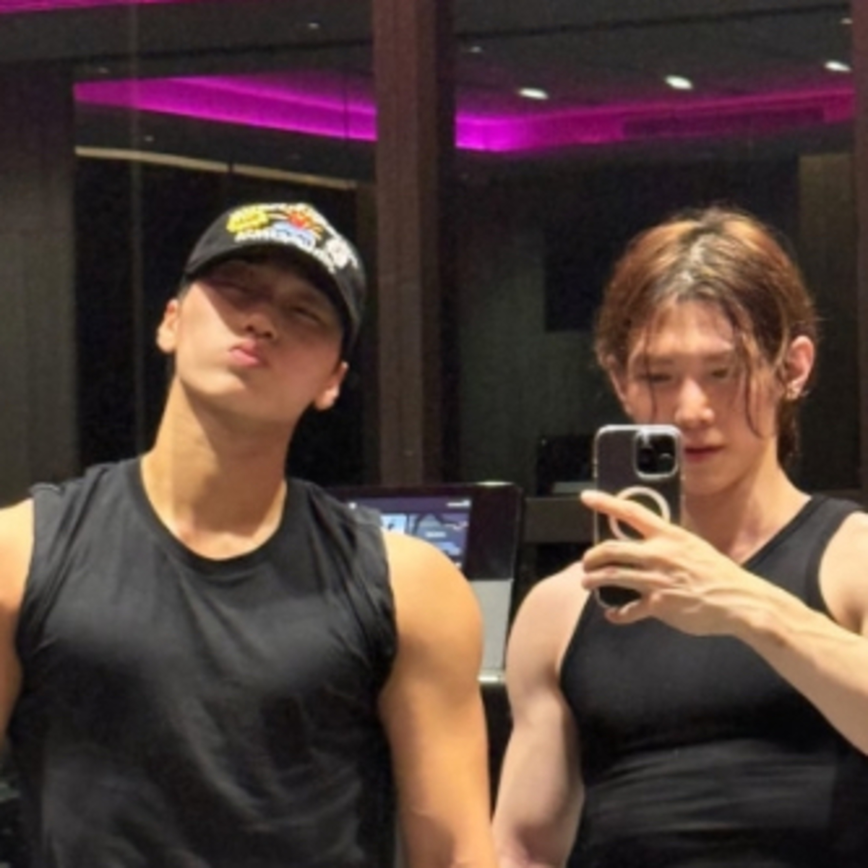 Tumblr fan fiction ATEEZ San And Yeosang A Quick Workout personal trainers  episode artwork