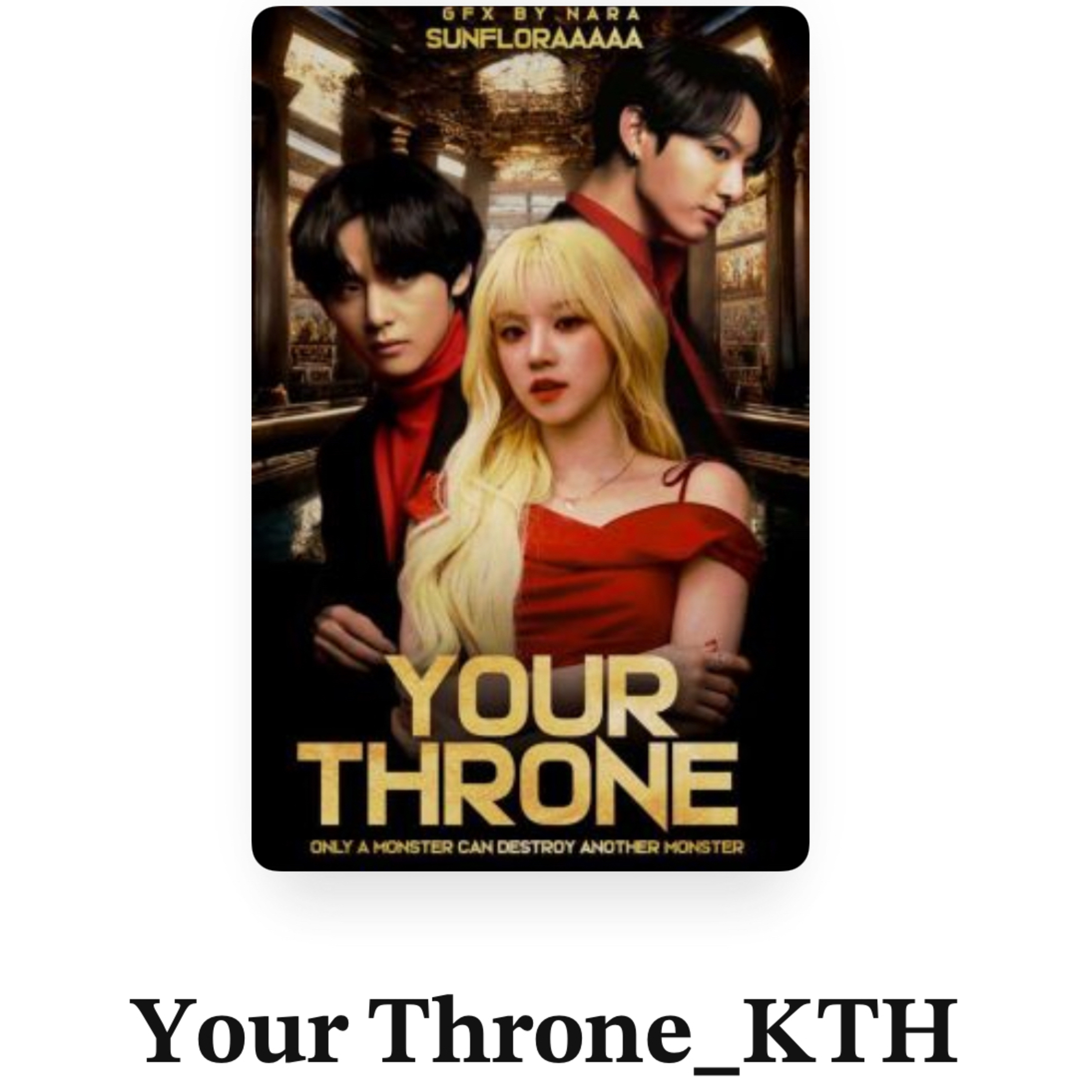 Your Throne fan fiction Wattpad BTS V and BTS JungKook and Yoona  episode artwork