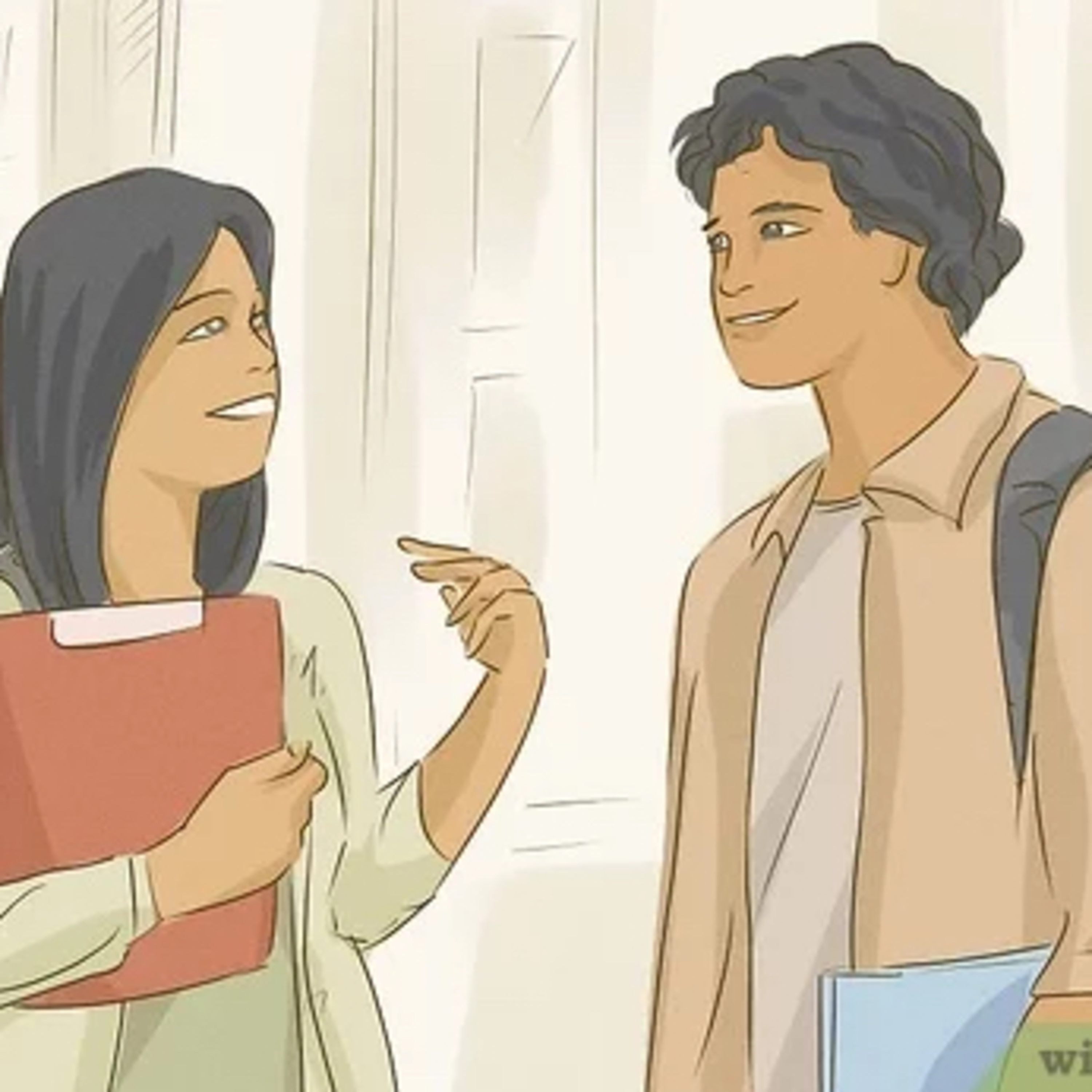 How to Know if a Guy Likes You in School WikiHow article episode artwork