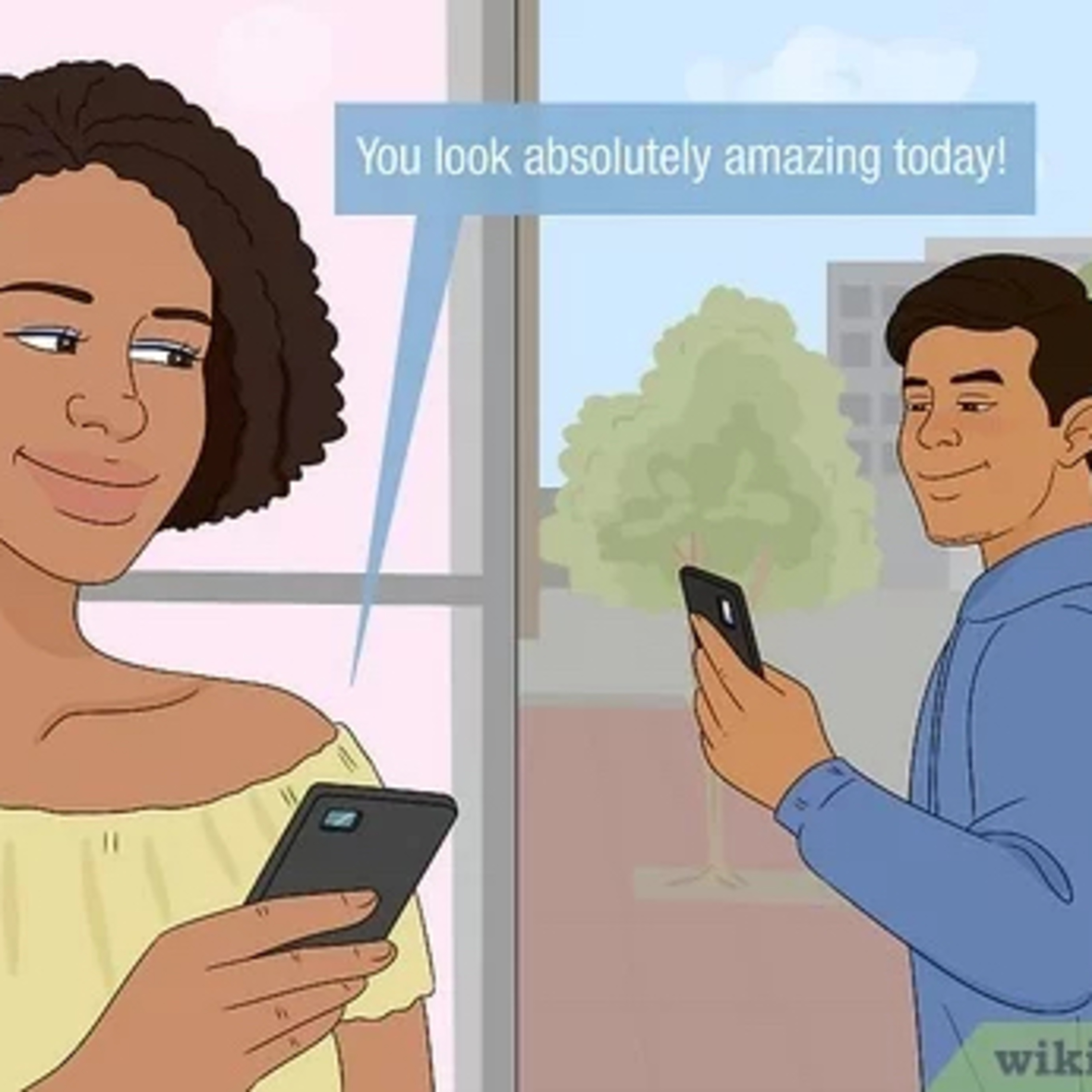 How to Make My Boyfriend Blush over Text article WikiHow website episode artwork