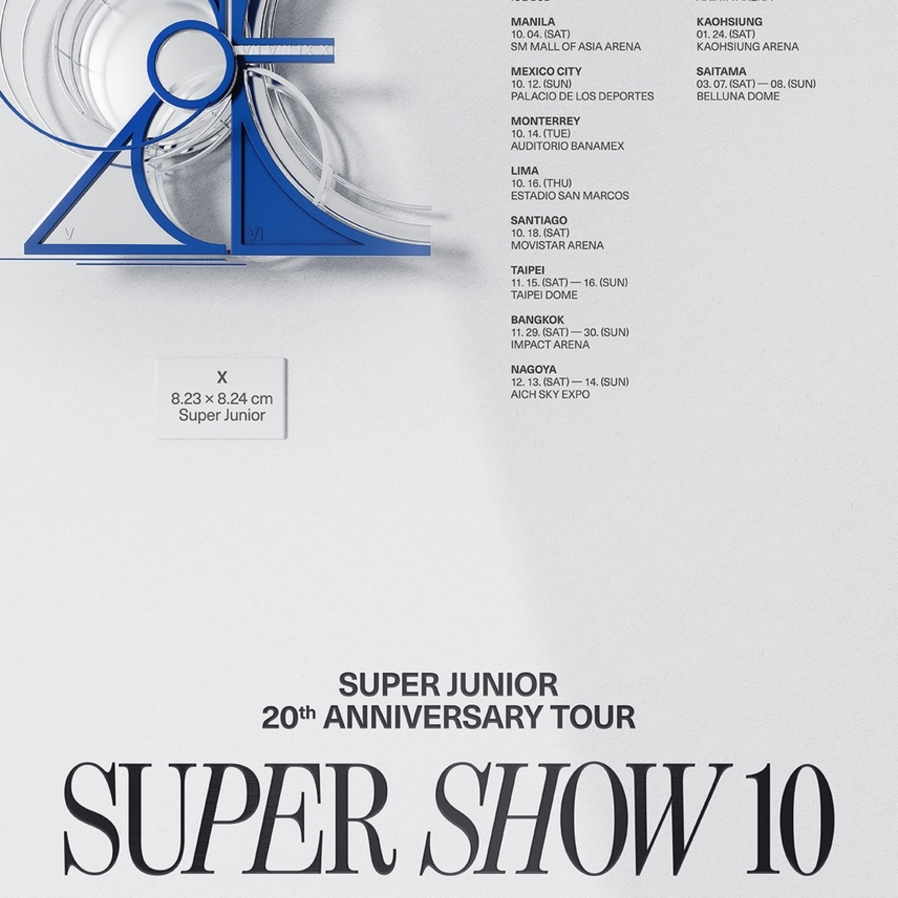 Super Junior to mark 20th anniversary with tour episode artwork