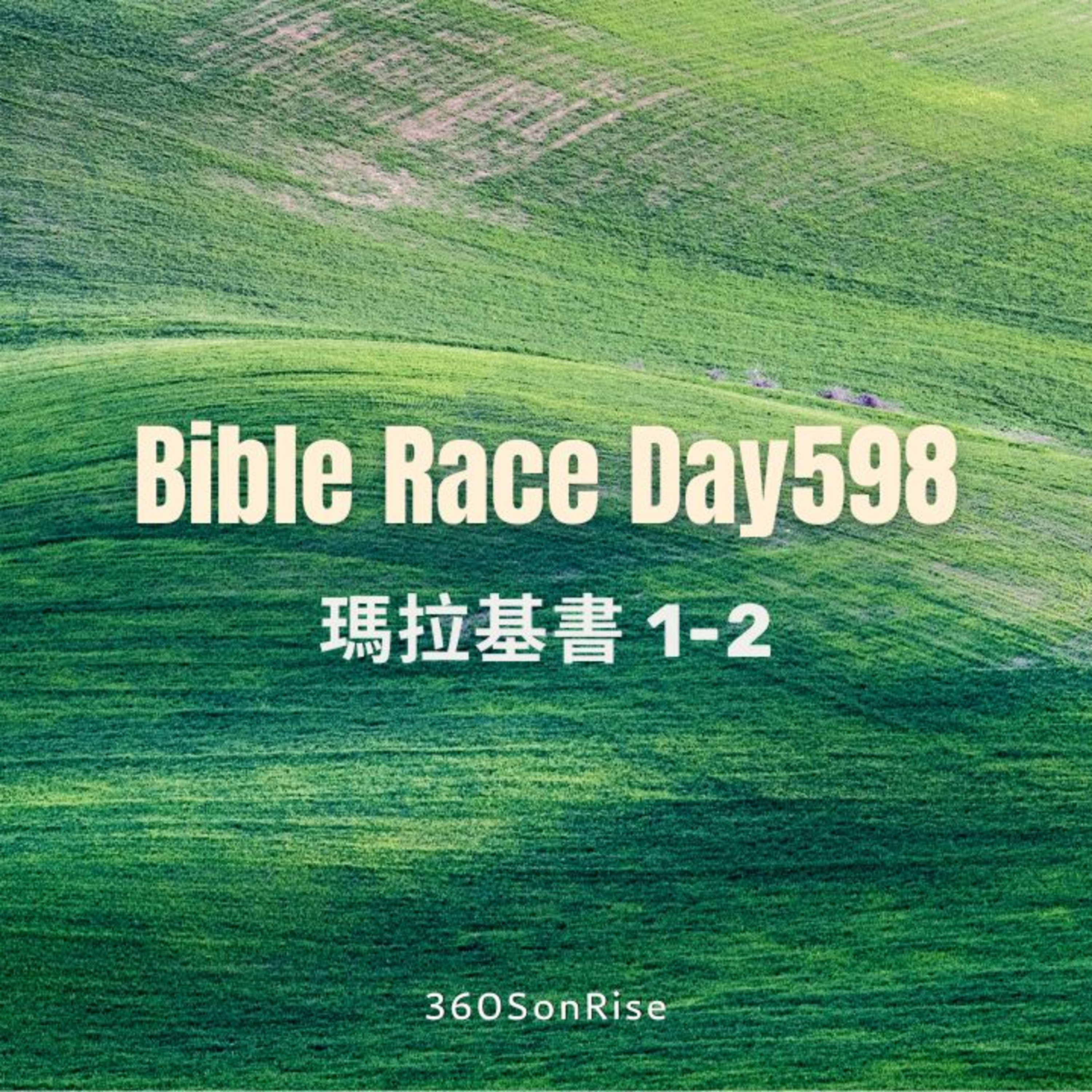 Bible Race兩年讀經: 8/20/2025 Day598 瑪拉基書 第1-2章