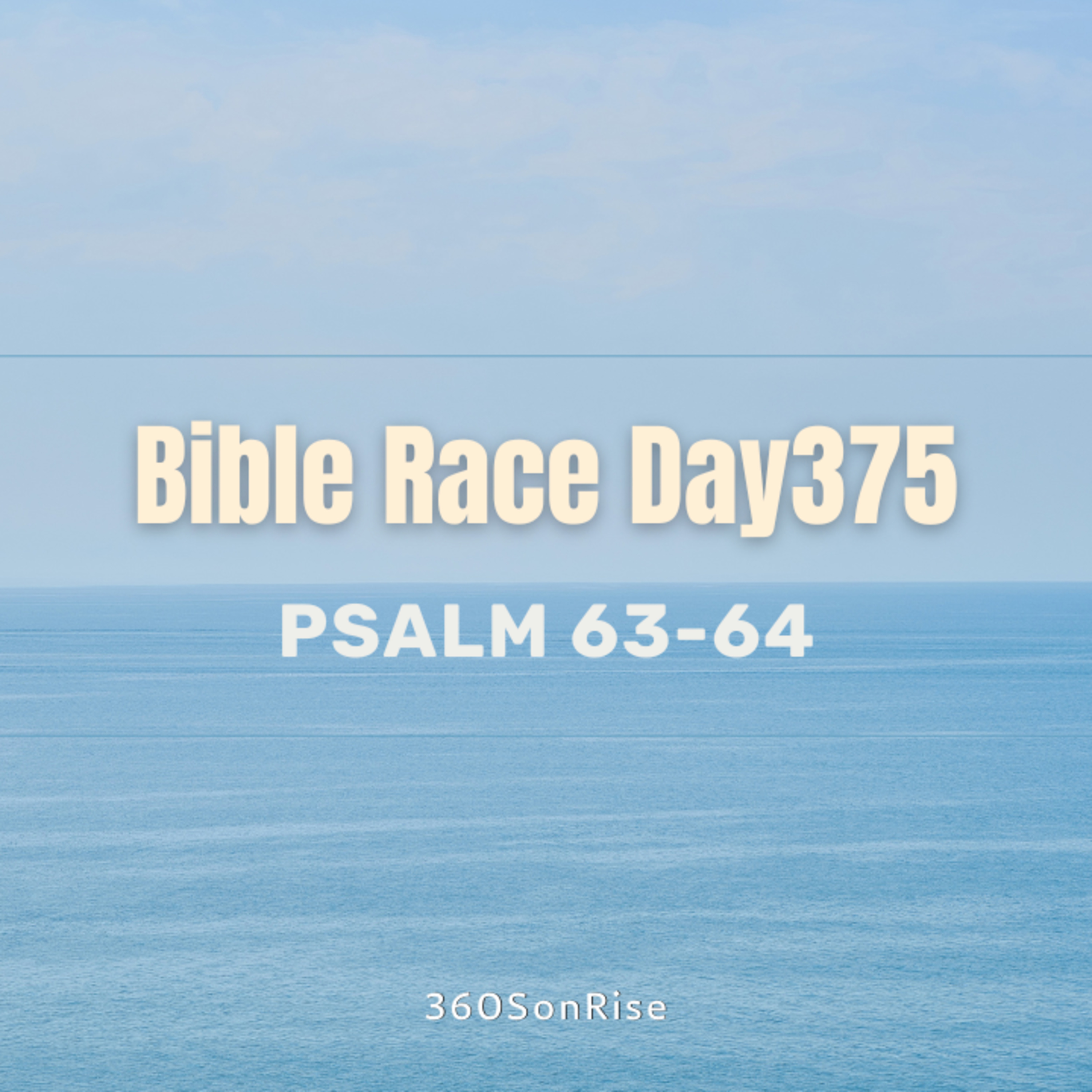 Bible Race 1/9/2025: Day375: Psalm 63-64 episode artwork