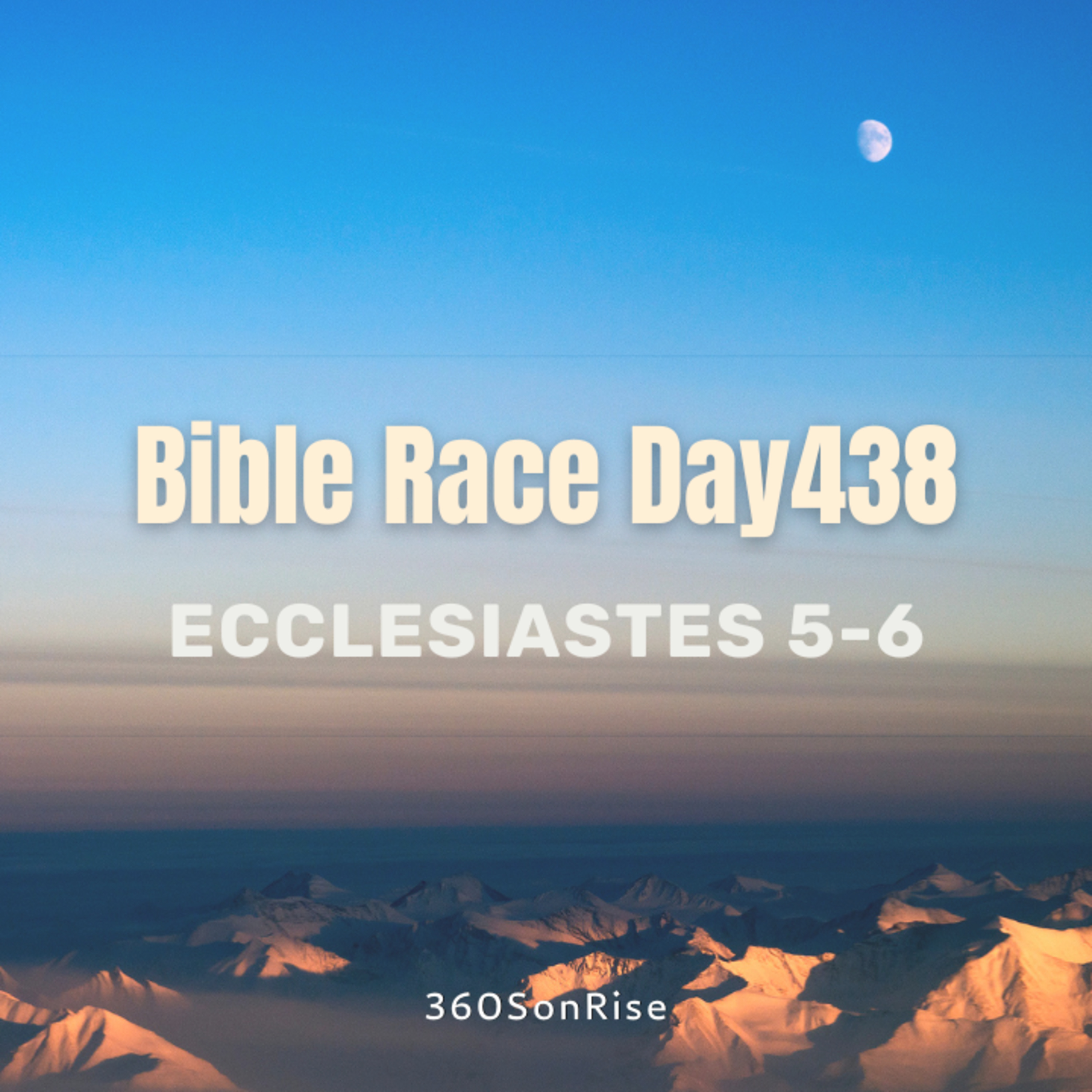 Bible Race 3/13/2025: Day438: Ecclesiastes 5-6 episode artwork