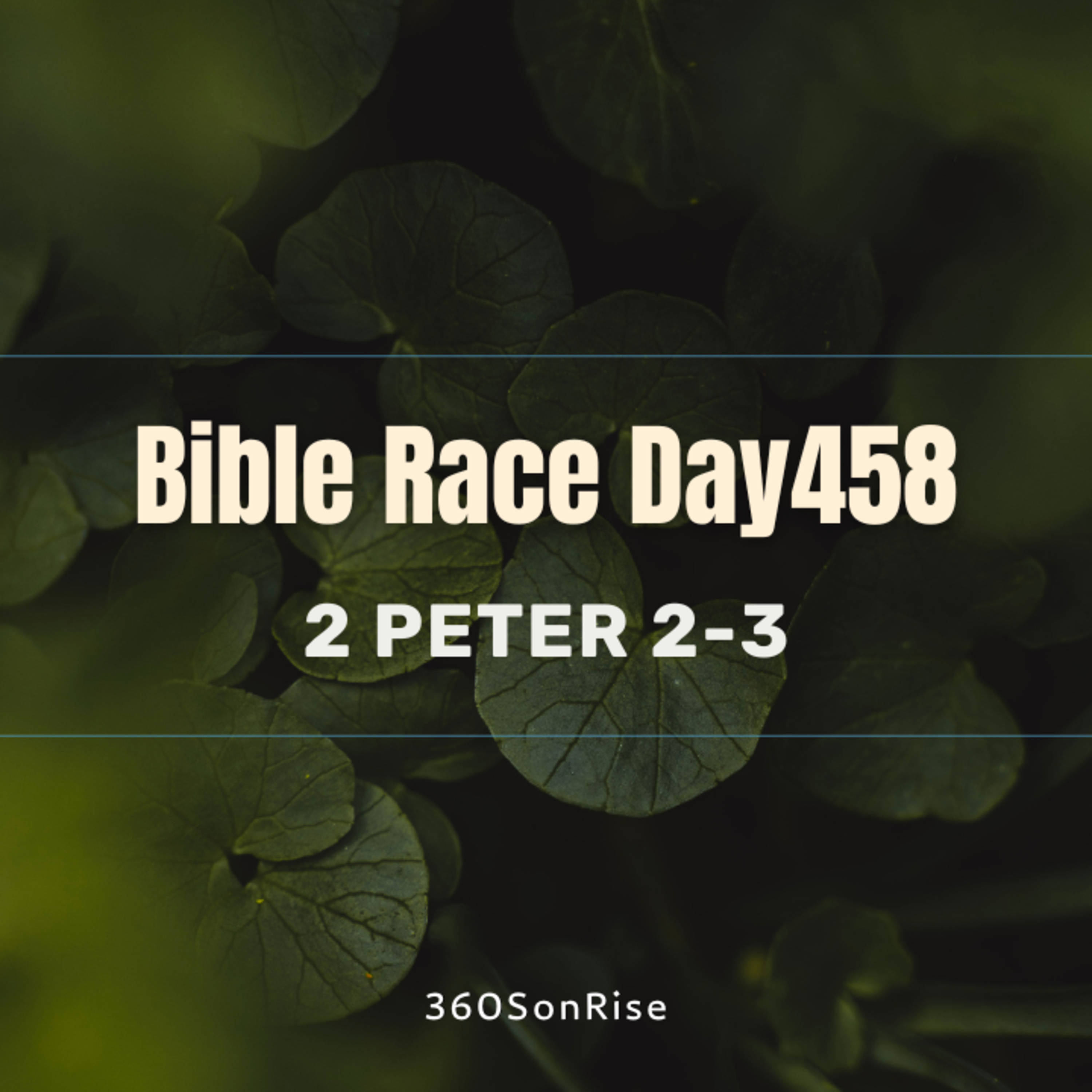 Bible Race 4/2/2025: Day458: 2 Peter 2-3 (Teaching 2 Peter 2) episode artwork