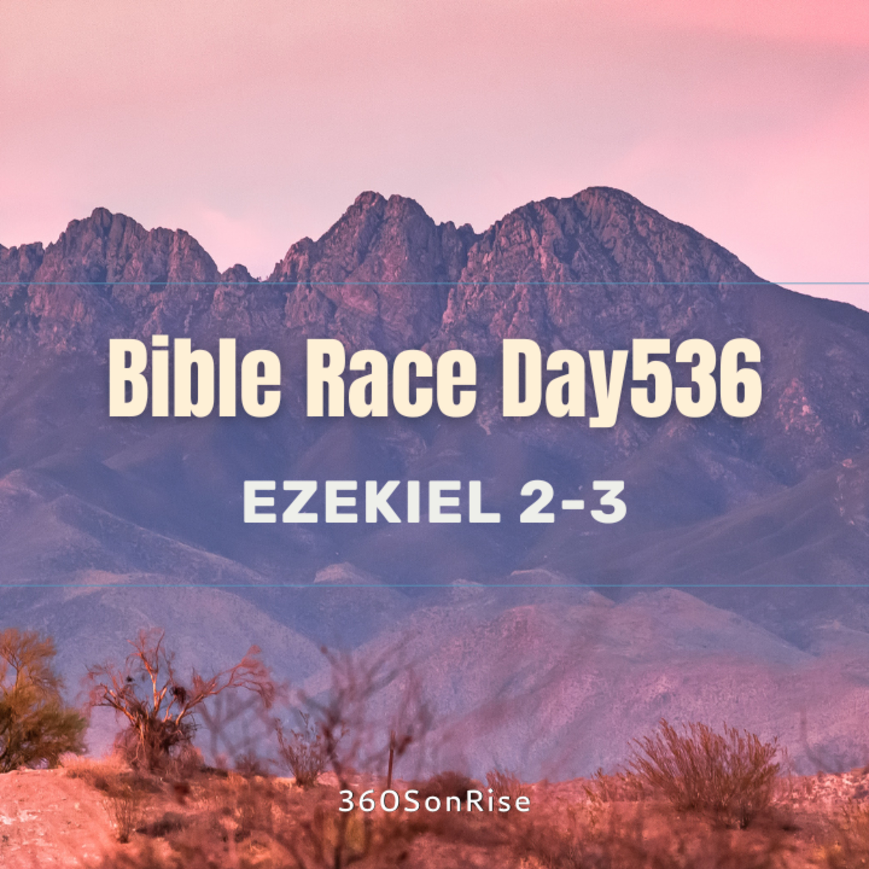Bible Race 6/19/2025: Day536: Ezekiel 2-3 episode artwork