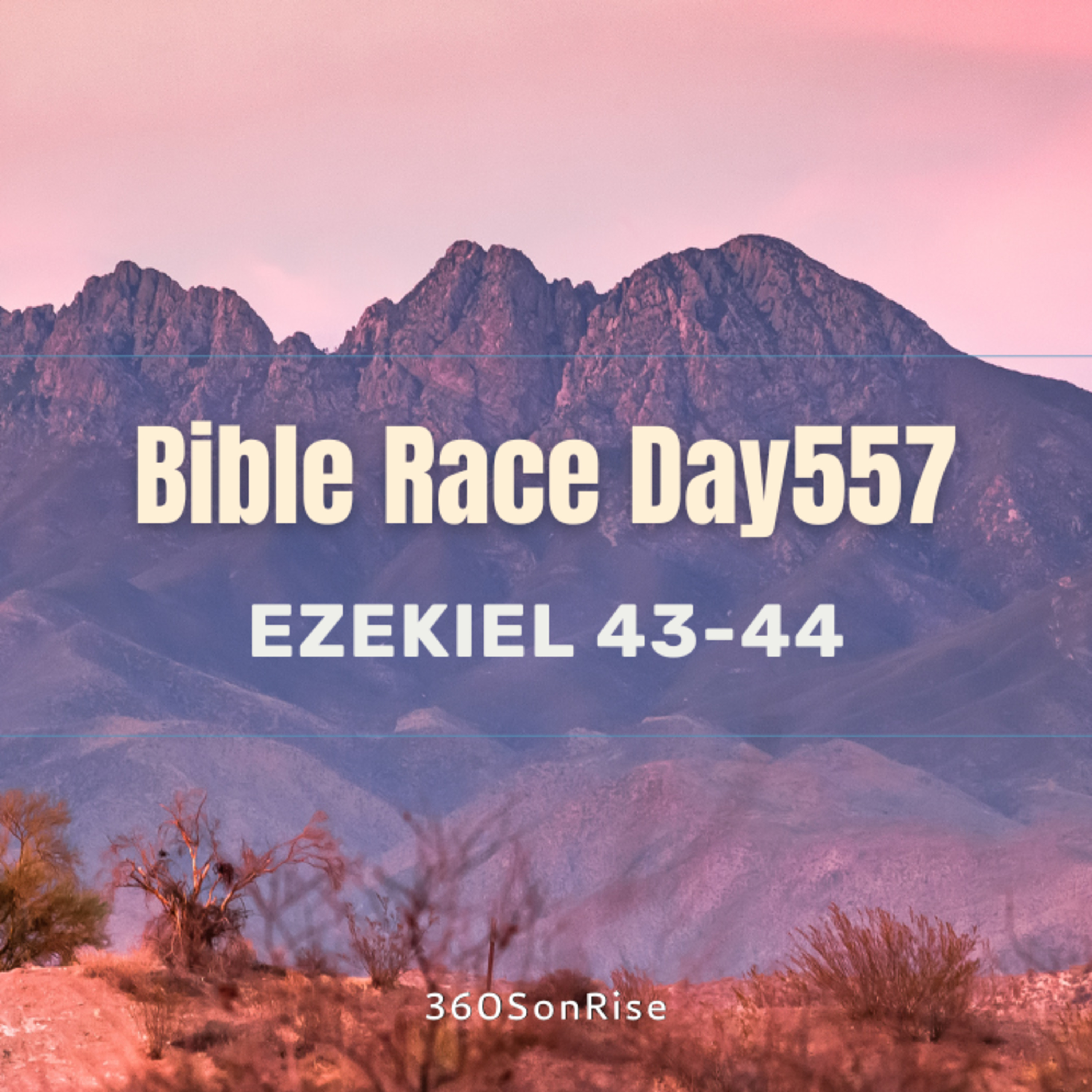 Bible Race 7/10/2025: Day557: Ezekiel 43-44 episode artwork