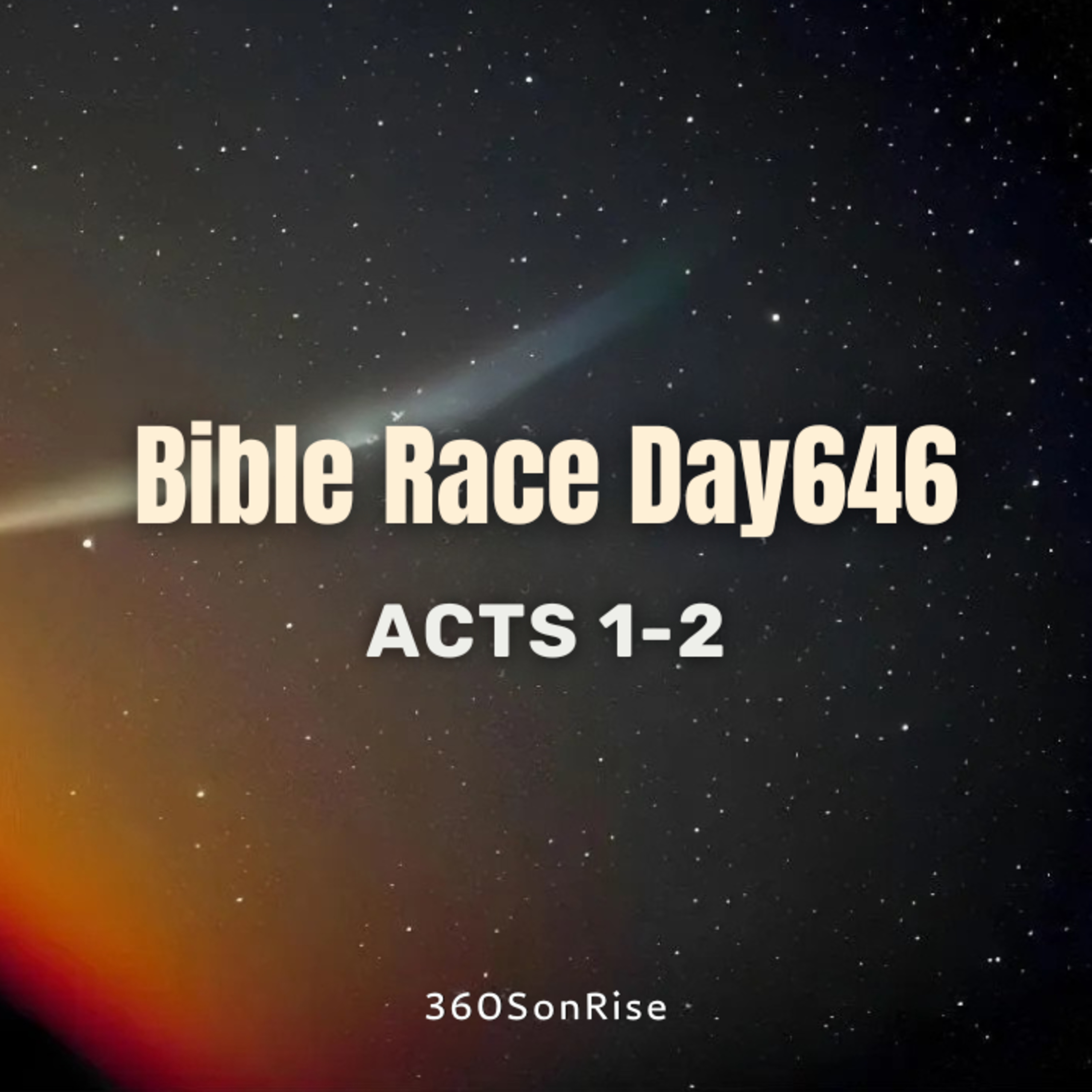 Bible Race 10/7/2025: Day646: Acts 1-2 episode artwork
