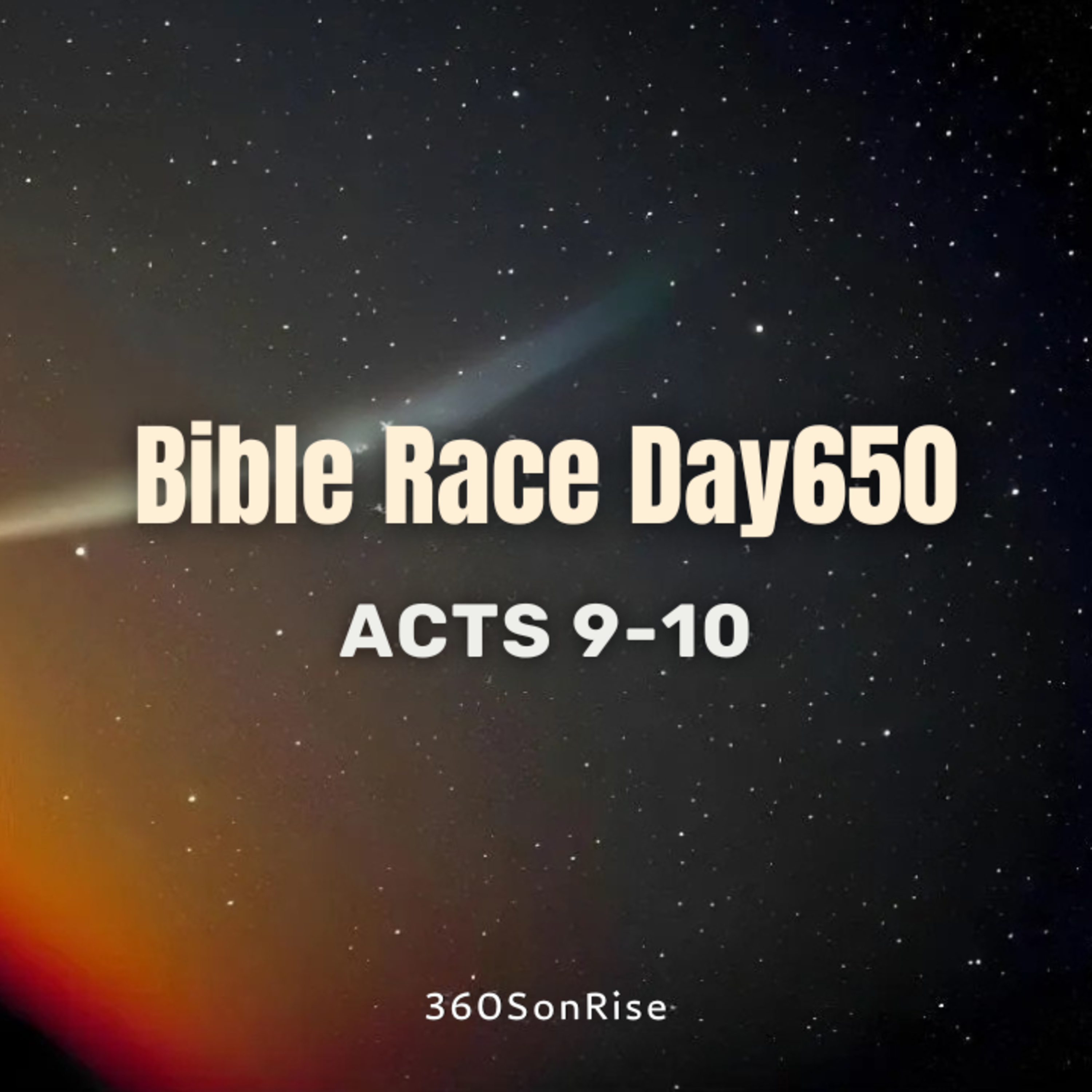 Bible Race 10/11/2025: Day650: Acts 9-10 episode artwork