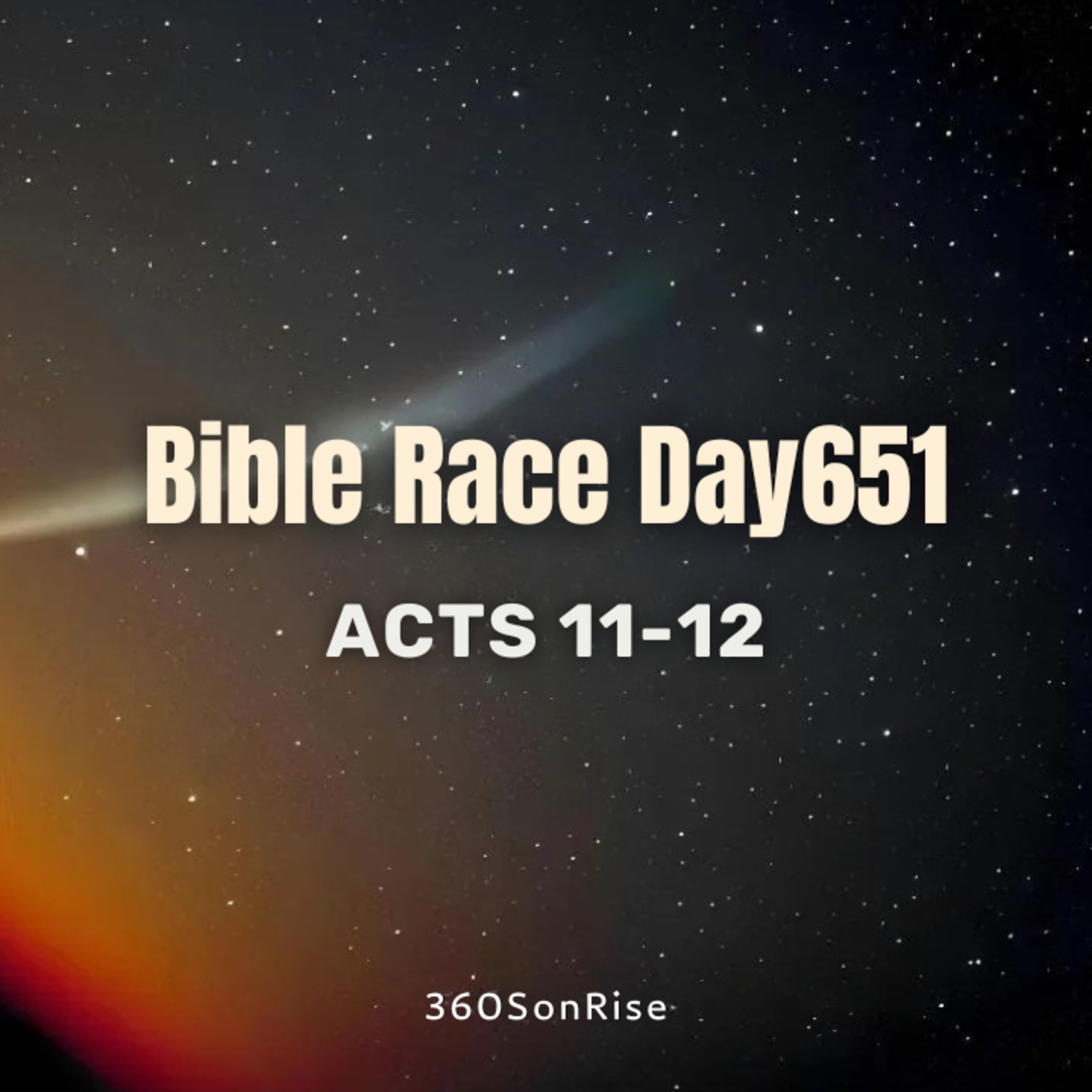 Bible Race 10/12/2025: Day651: Acts 11-12 episode artwork