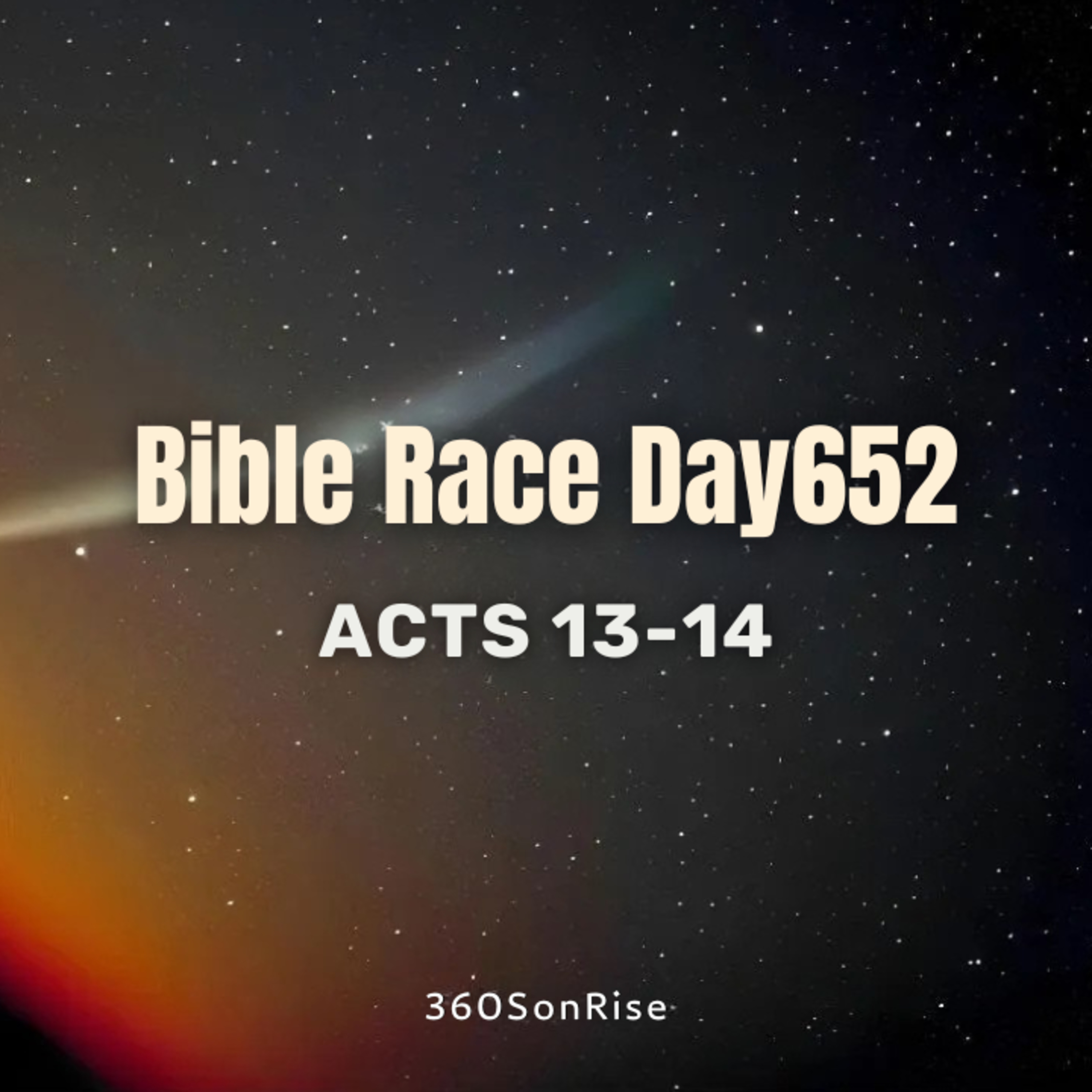 Bible Race 10/13/2025: Day652: Acts 13-14 episode artwork