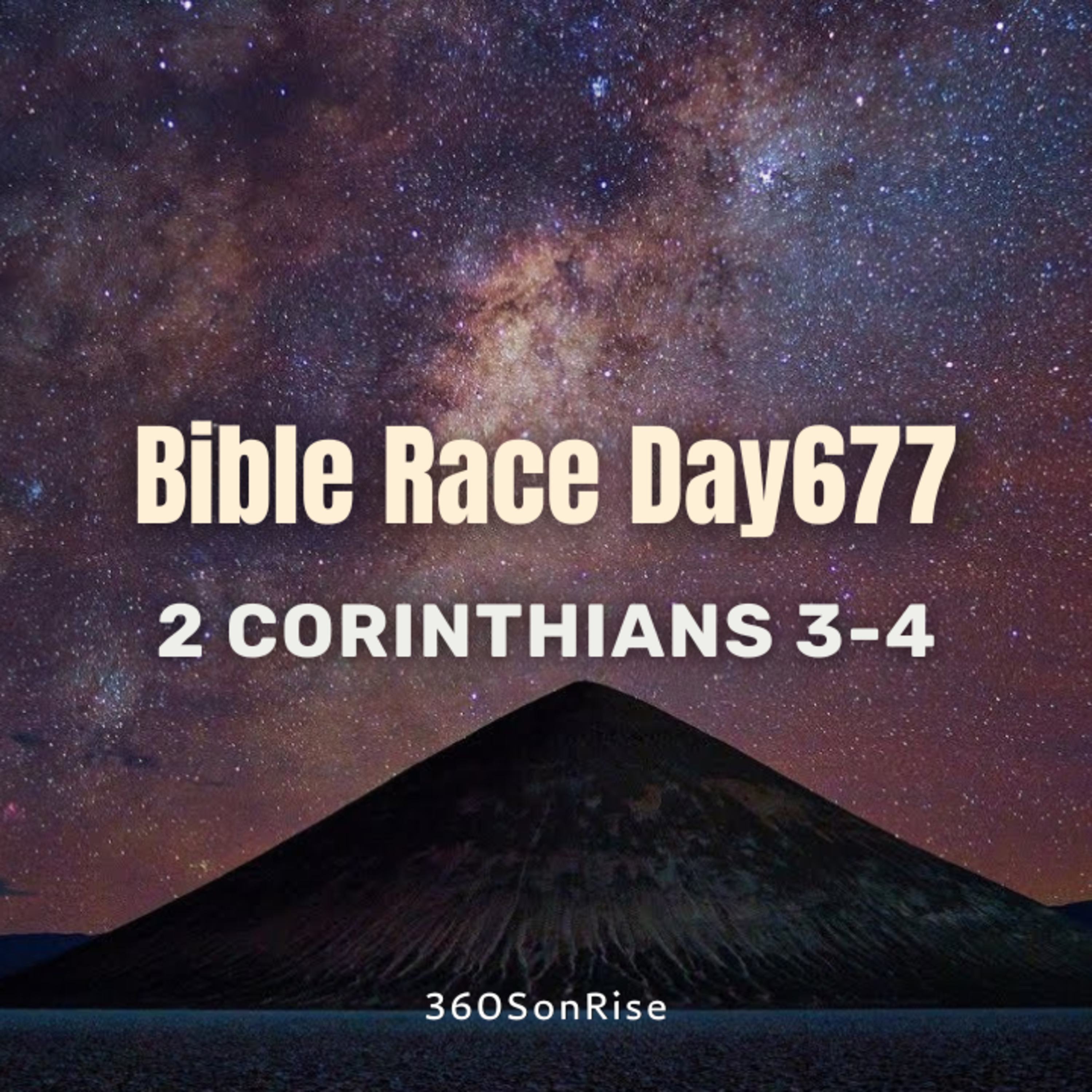 Bible Race 11/7/2025: Day677: 2 Corinthians 3-4 (Teaching 2 Corinthians 4) episode artwork