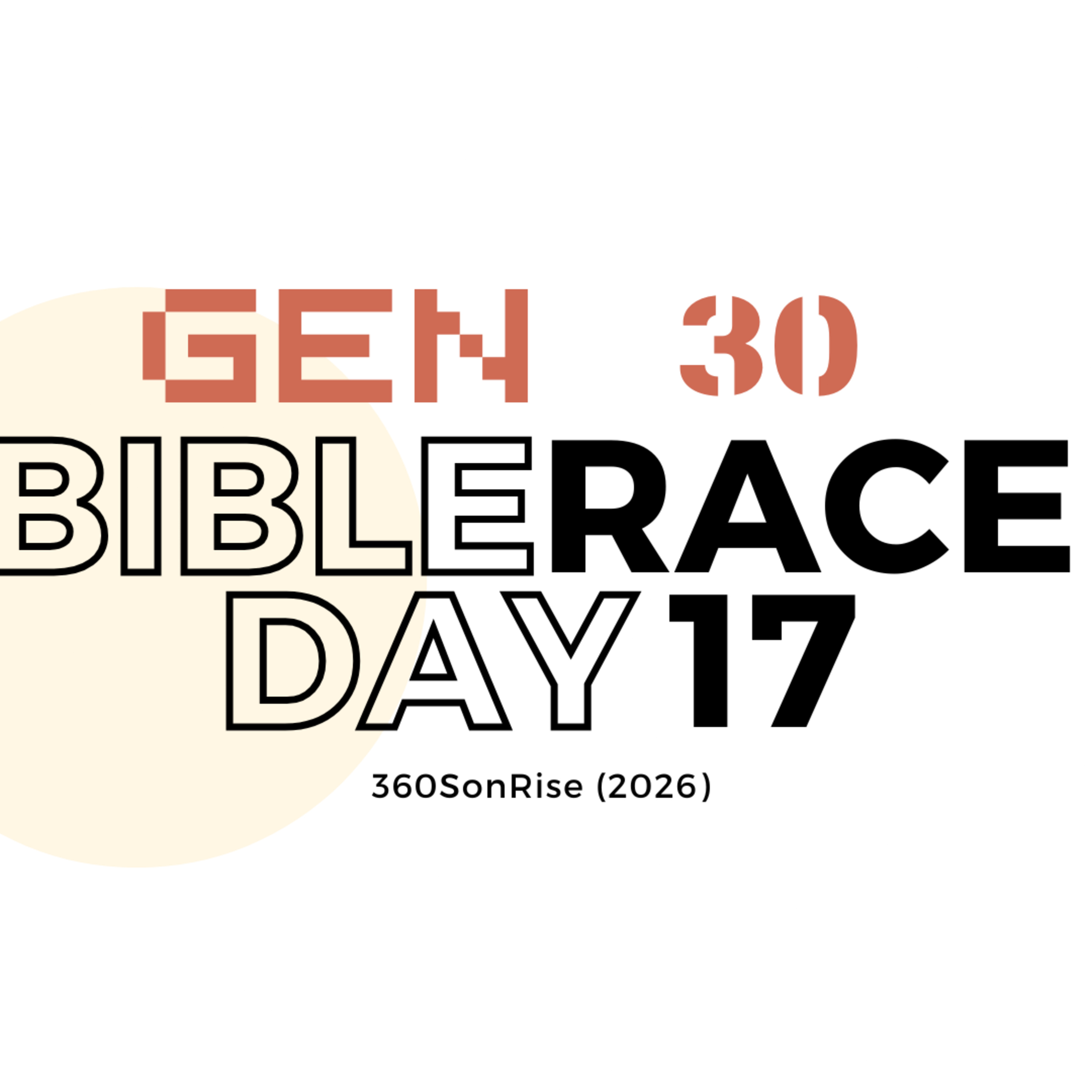 Bible Race 1/17/2026: Day17: Genesis 30 episode artwork
