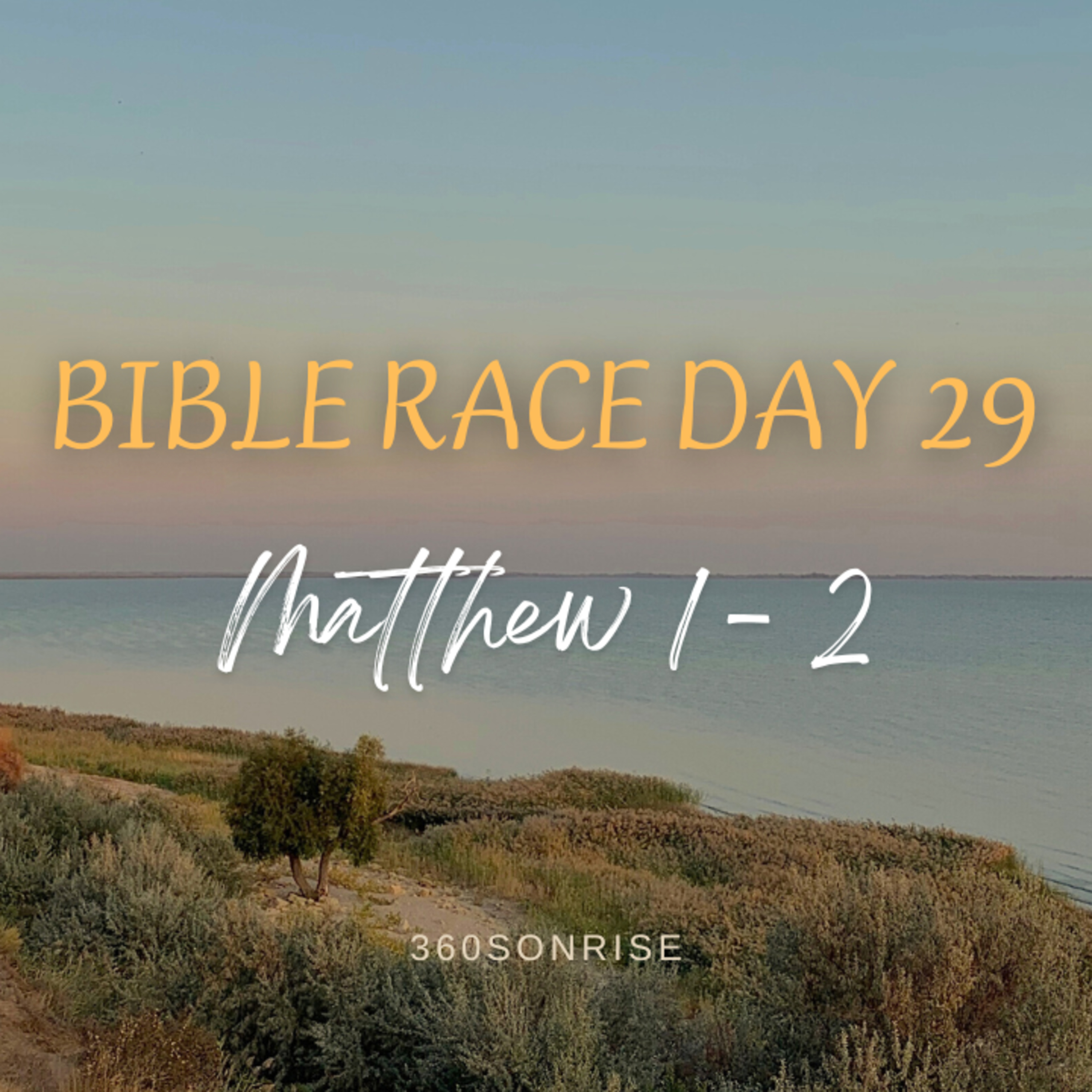 Bible Race 1/29/2026: Day29: Matthew 1-2 episode artwork