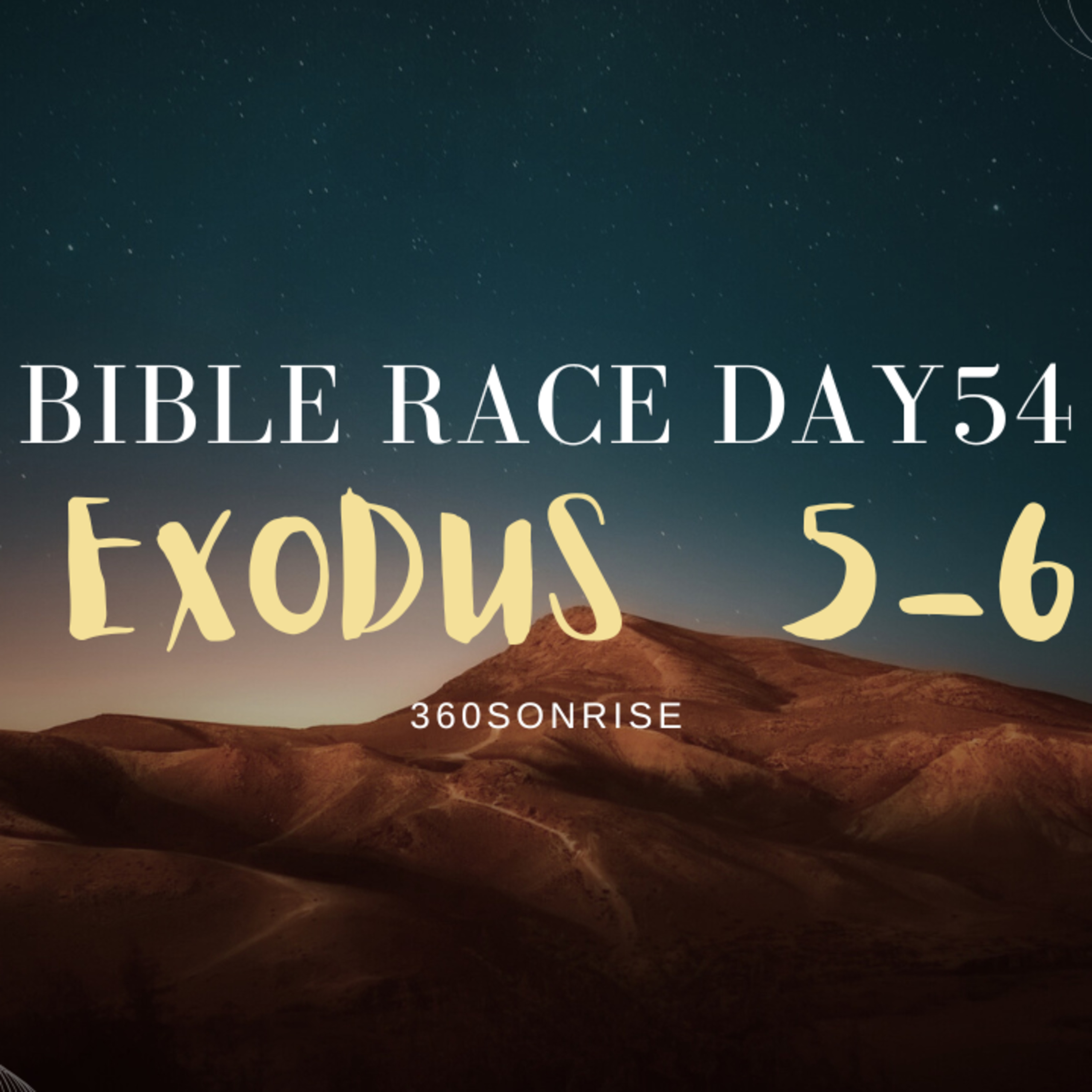 Bible Race 2/23/2026: Day54: Exodus 5-6 episode artwork