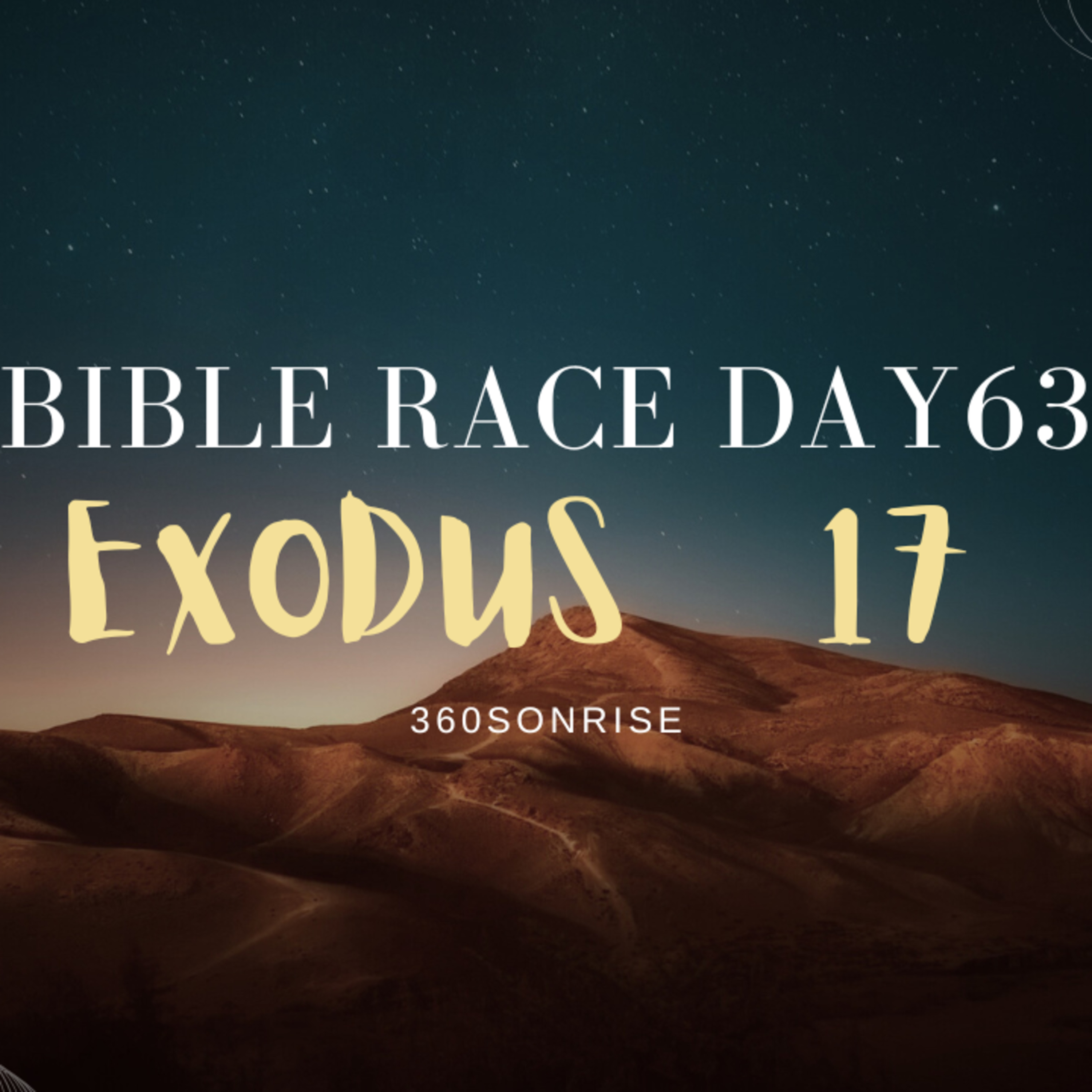 Bible Race 3/4/2026: Day63: Exodus 17 episode artwork